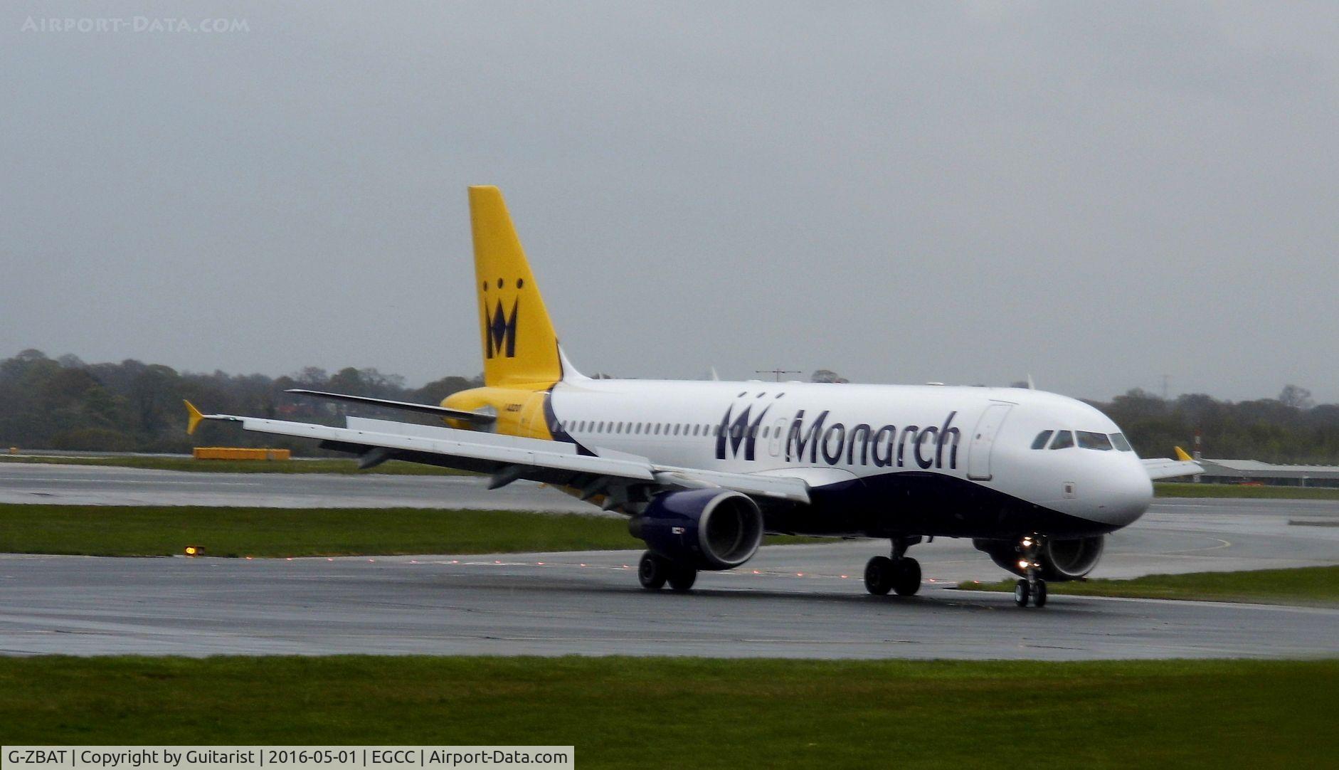 G-ZBAT, 2007 Airbus A320-214 C/N 3278, At Manchester