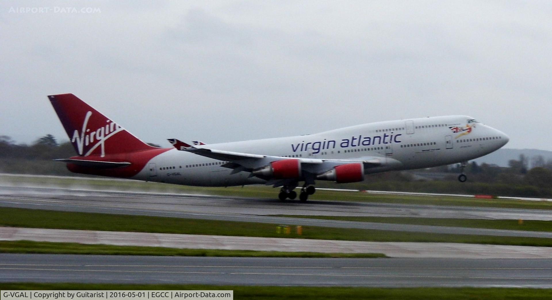 G-VGAL, 2001 Boeing 747-443 C/N 32337, At Manchester