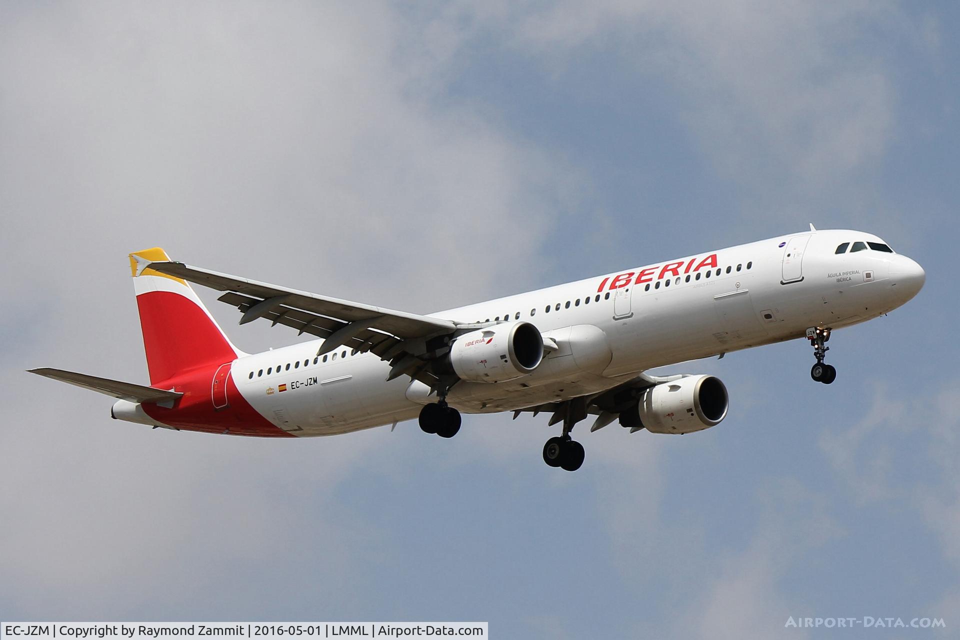 EC-JZM, 2007 Airbus A321-212 C/N 2996, A321 EC-JZM Iberia