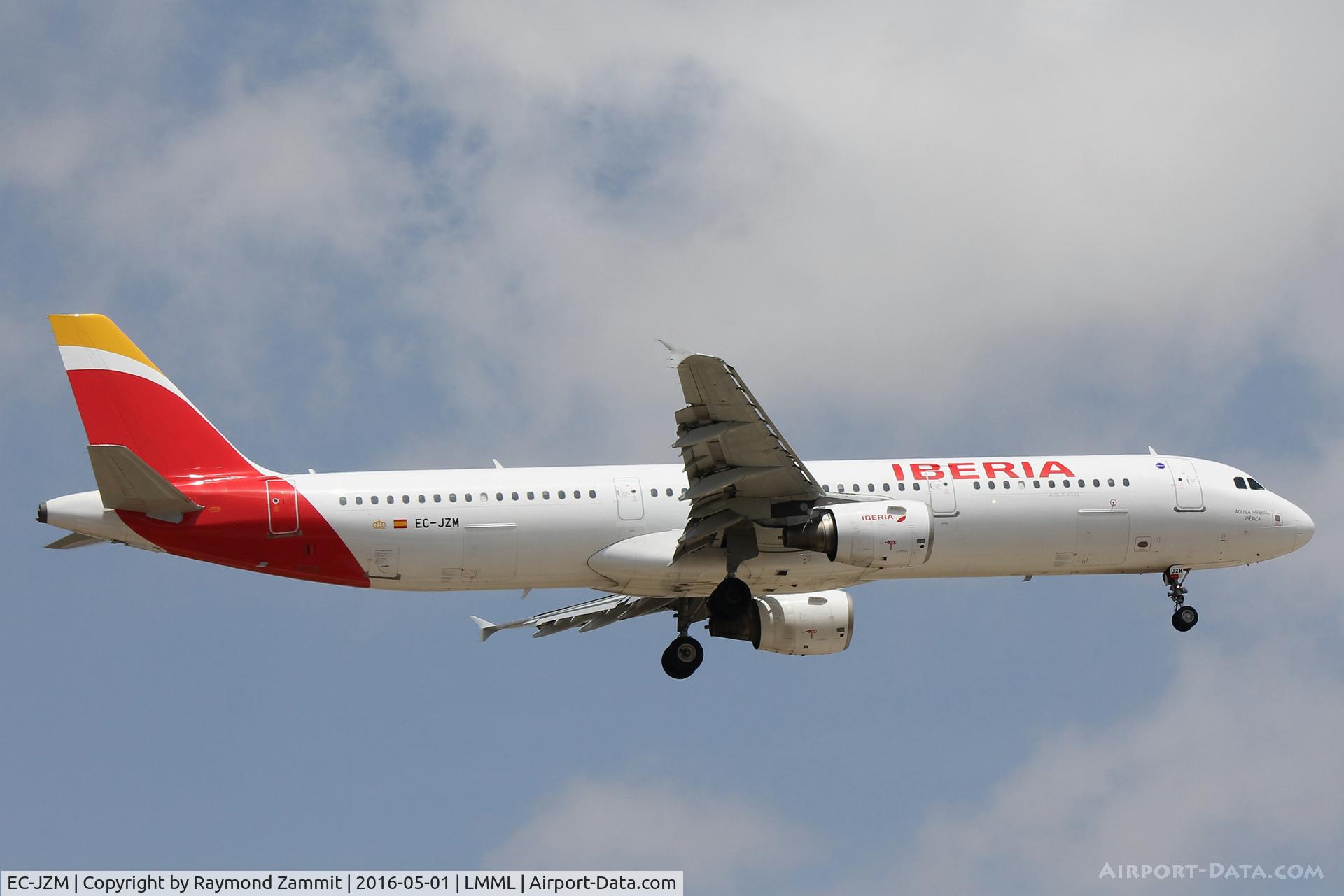 EC-JZM, 2007 Airbus A321-212 C/N 2996, A321 EC-JZM Iberia