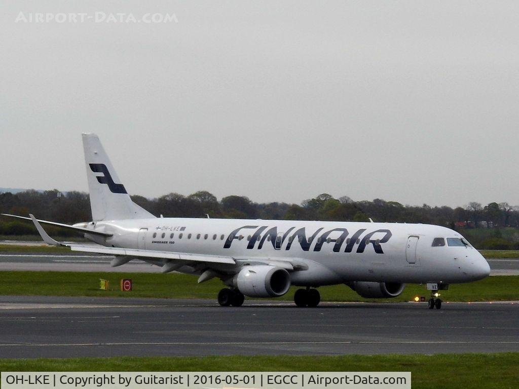 OH-LKE, 2007 Embraer 190LR (ERJ-190-100LR) C/N 19000059, At Manchester