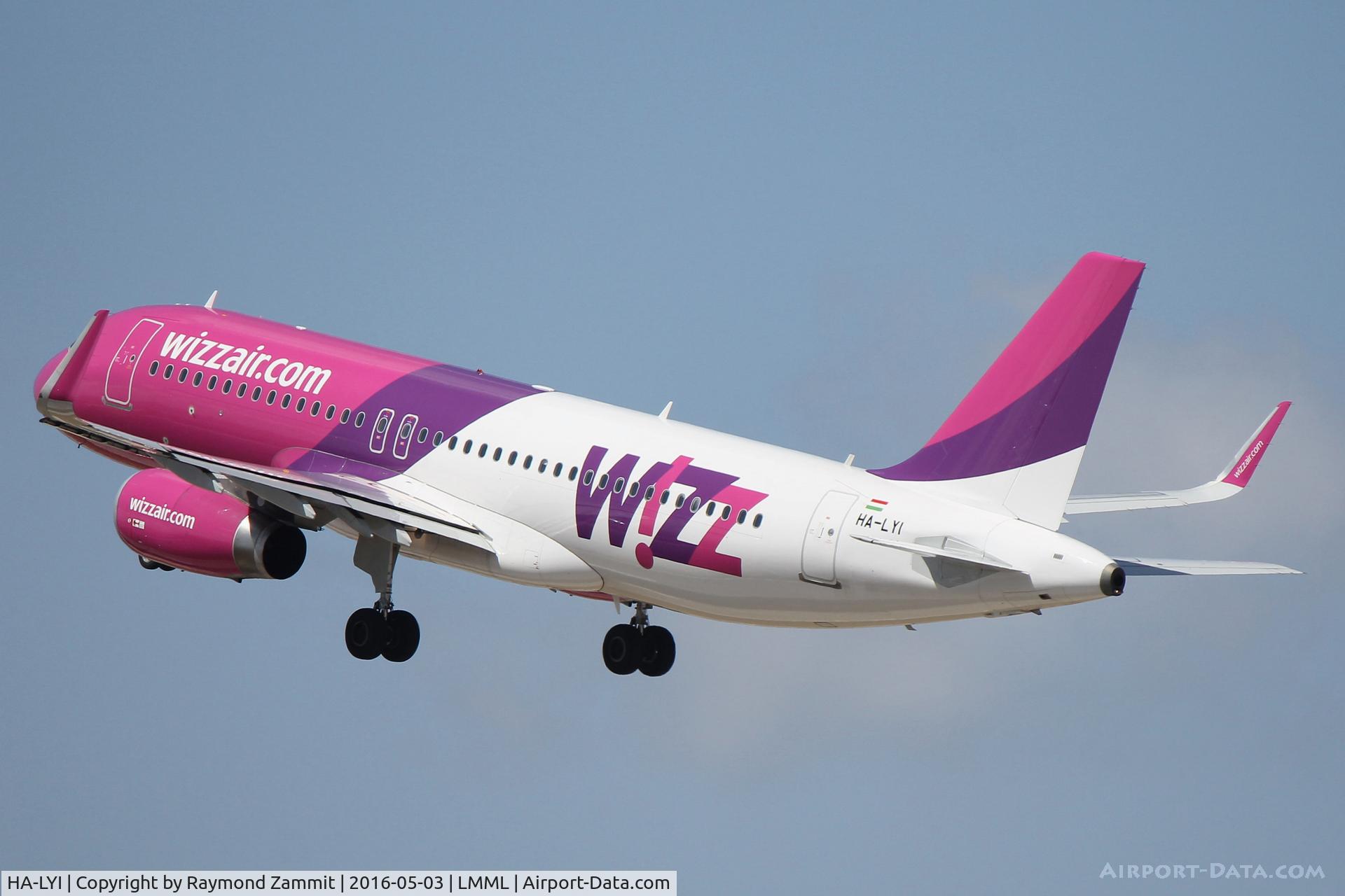 HA-LYI, 2014 Airbus A320-232 C/N 6352, A320 HA-LYI Wizzair