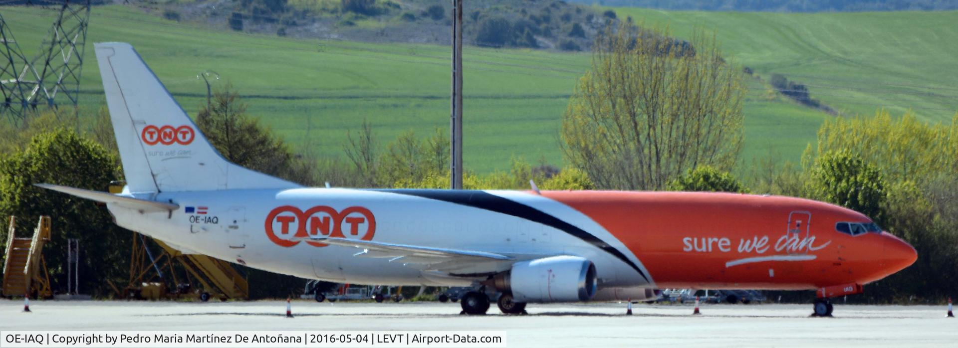 OE-IAQ, 1998 Boeing 737-4M0 C/N 29207, Foronda - Vitoria-Gasteiz - España