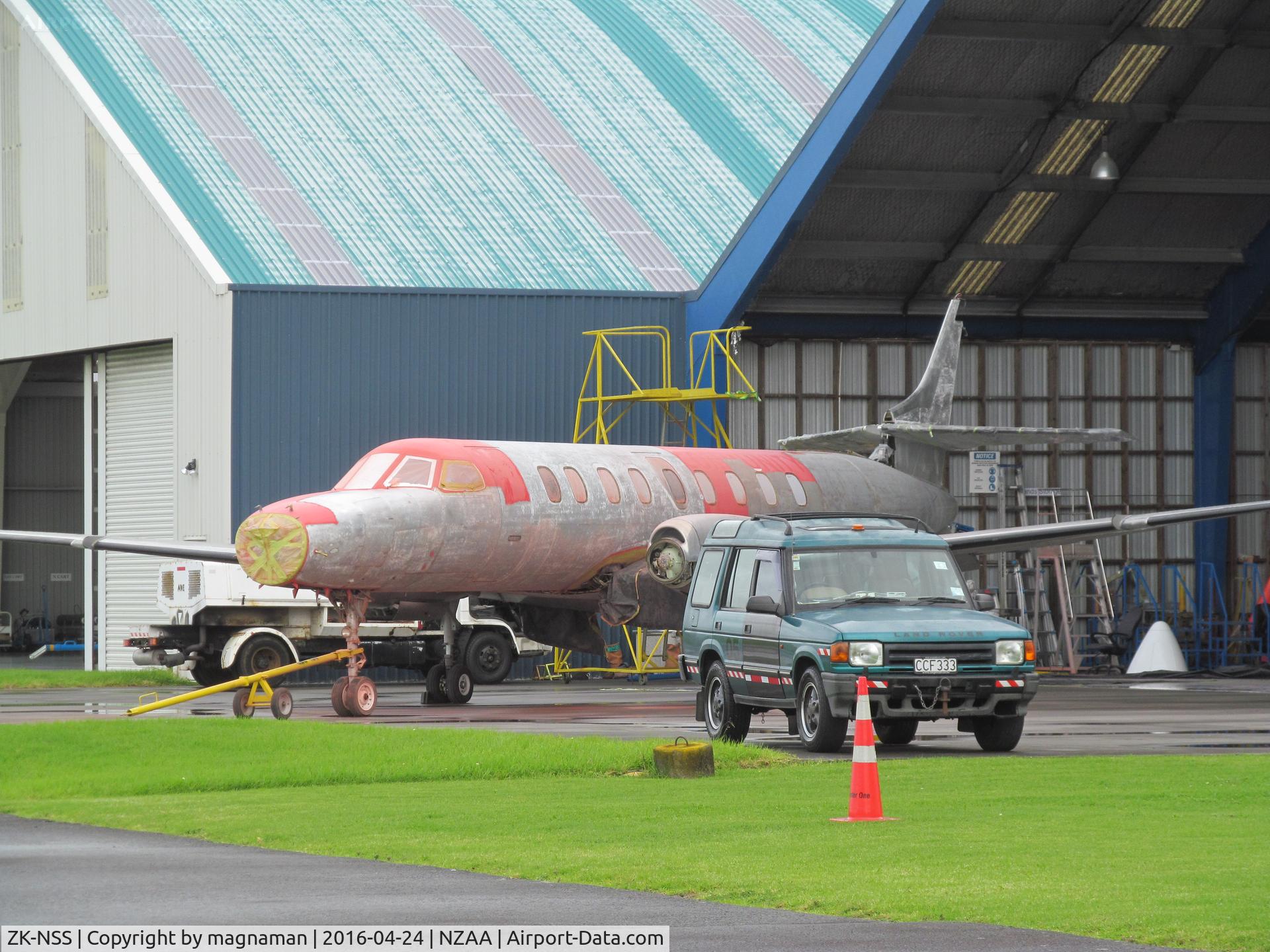 ZK-NSS, Fairchild SA-227AC Metro III C/N AC692, being prepared for new owner.