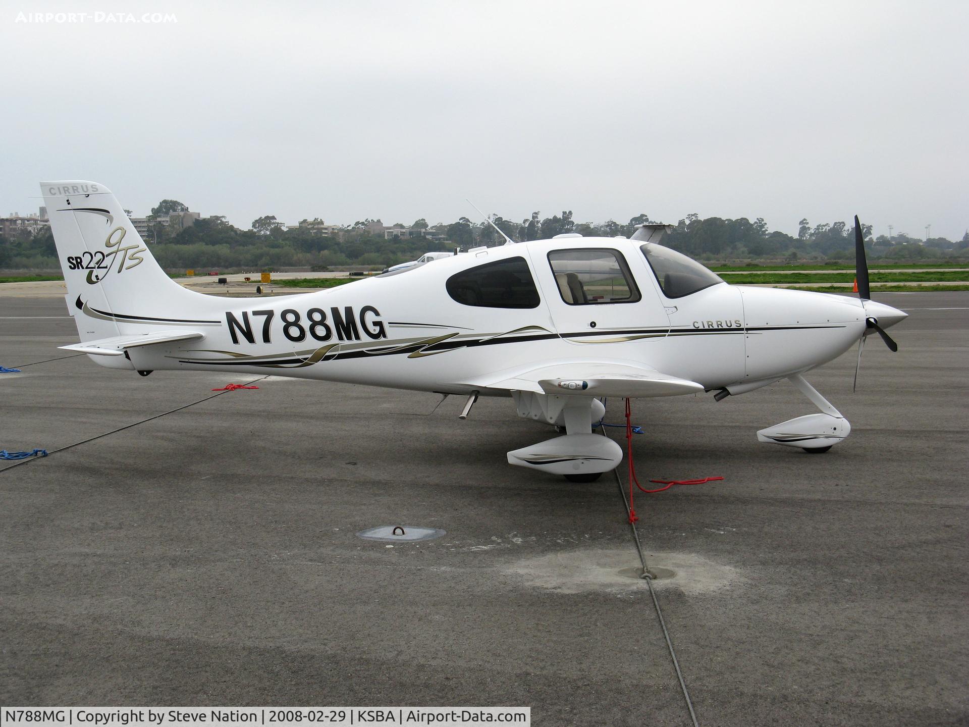 N788MG, 2006 Cirrus SR22 GTS C/N 2301, Locally-based 2006 Cirrus SR22 @ Santa Barbara Municipal Airport, CA