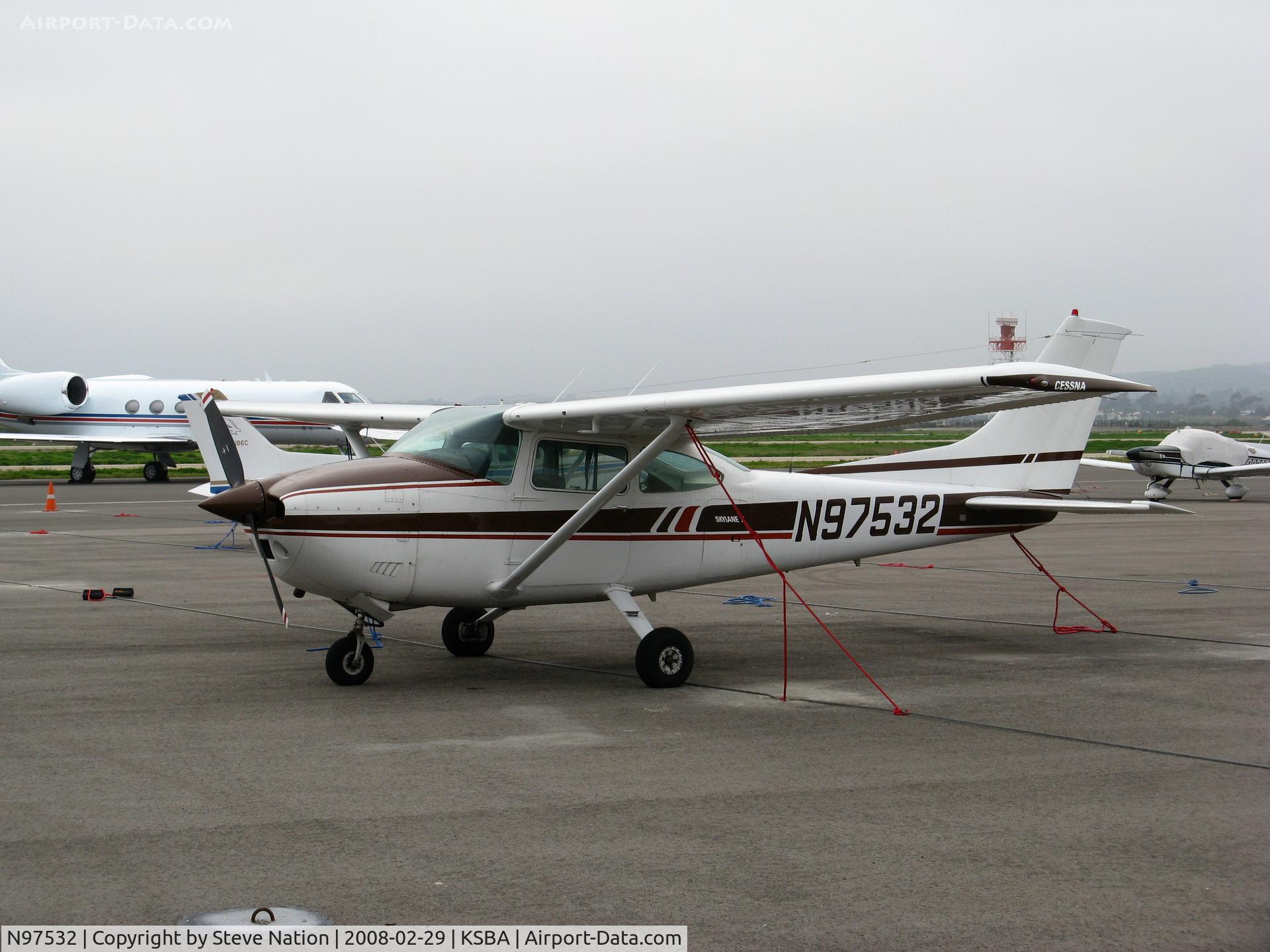 N97532, 1979 Cessna 182Q Skylane C/N 18267122, 1979 Cessna 182Q Skylane visiting @ Santa Barbara Municipal Airport, CA