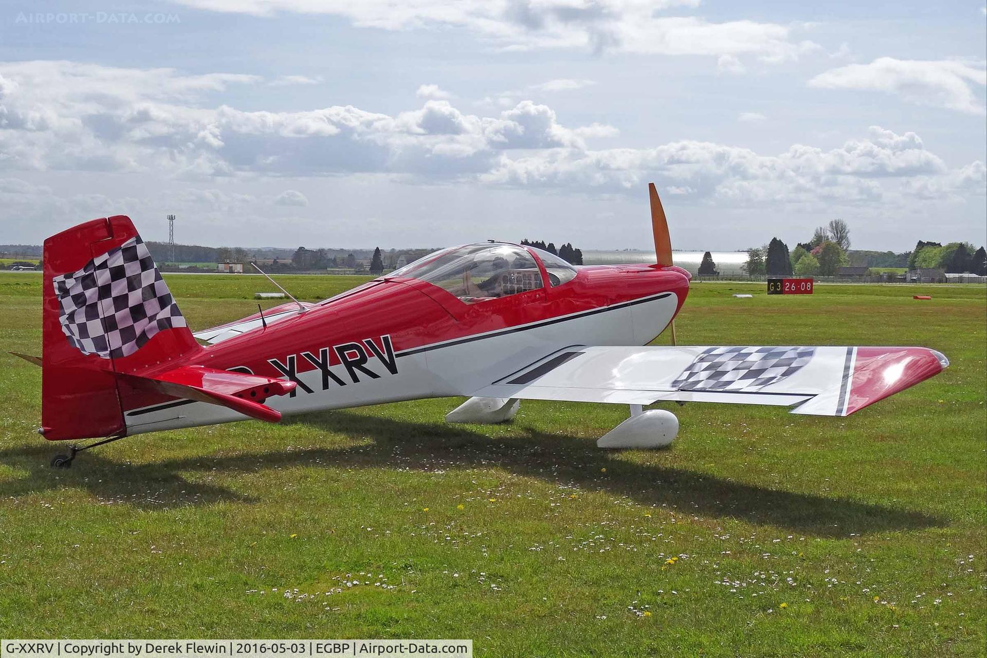 G-XXRV, 2008 Vans RV-9 C/N 90645, RV-9, Shoreham based, previously N2667T, seen parked up.