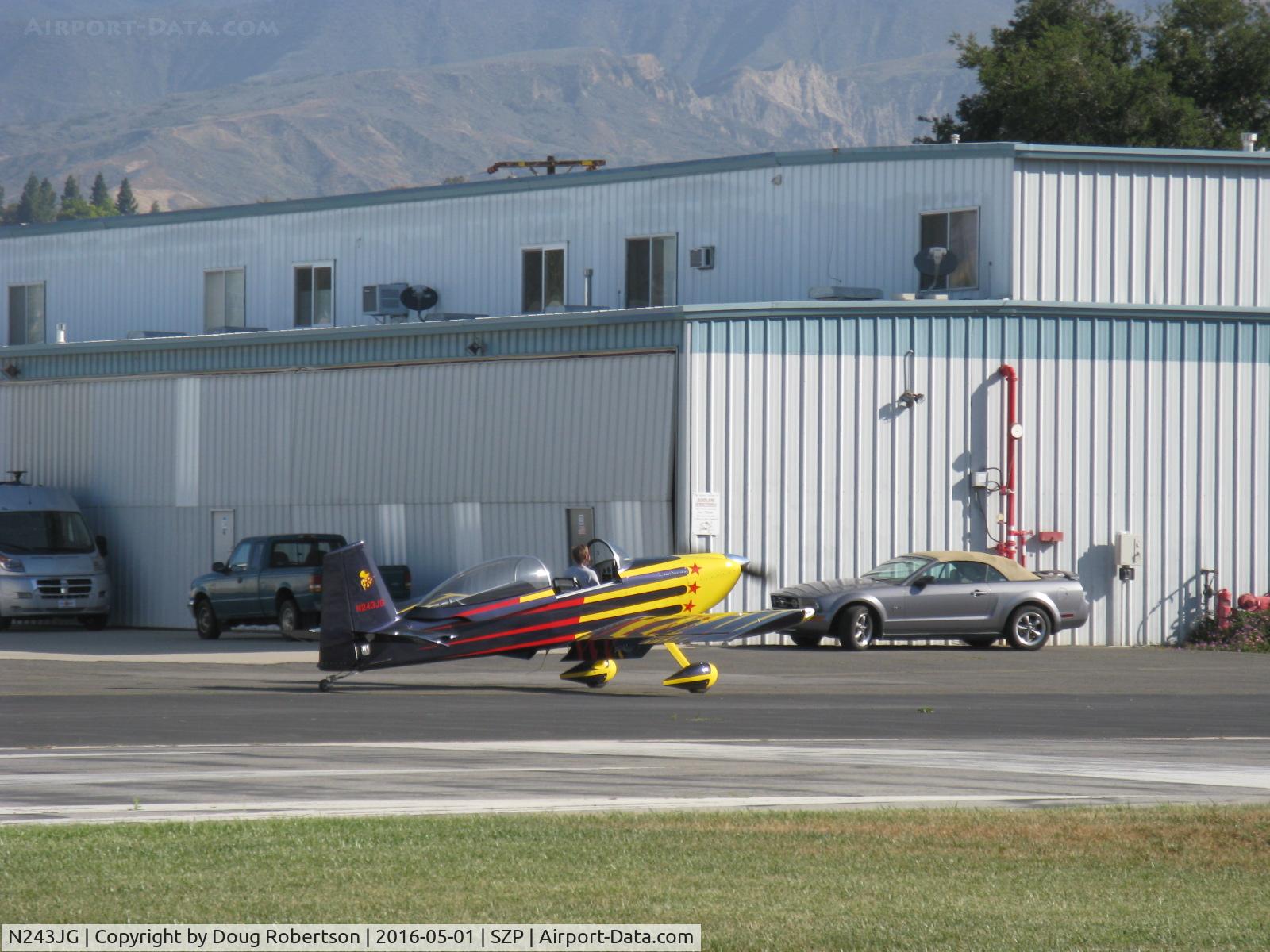 N243JG, 2001 Vans RV-8 C/N 80669, 2001 Grubbs VAN's RV-8, Lycoming IO-360, taxi