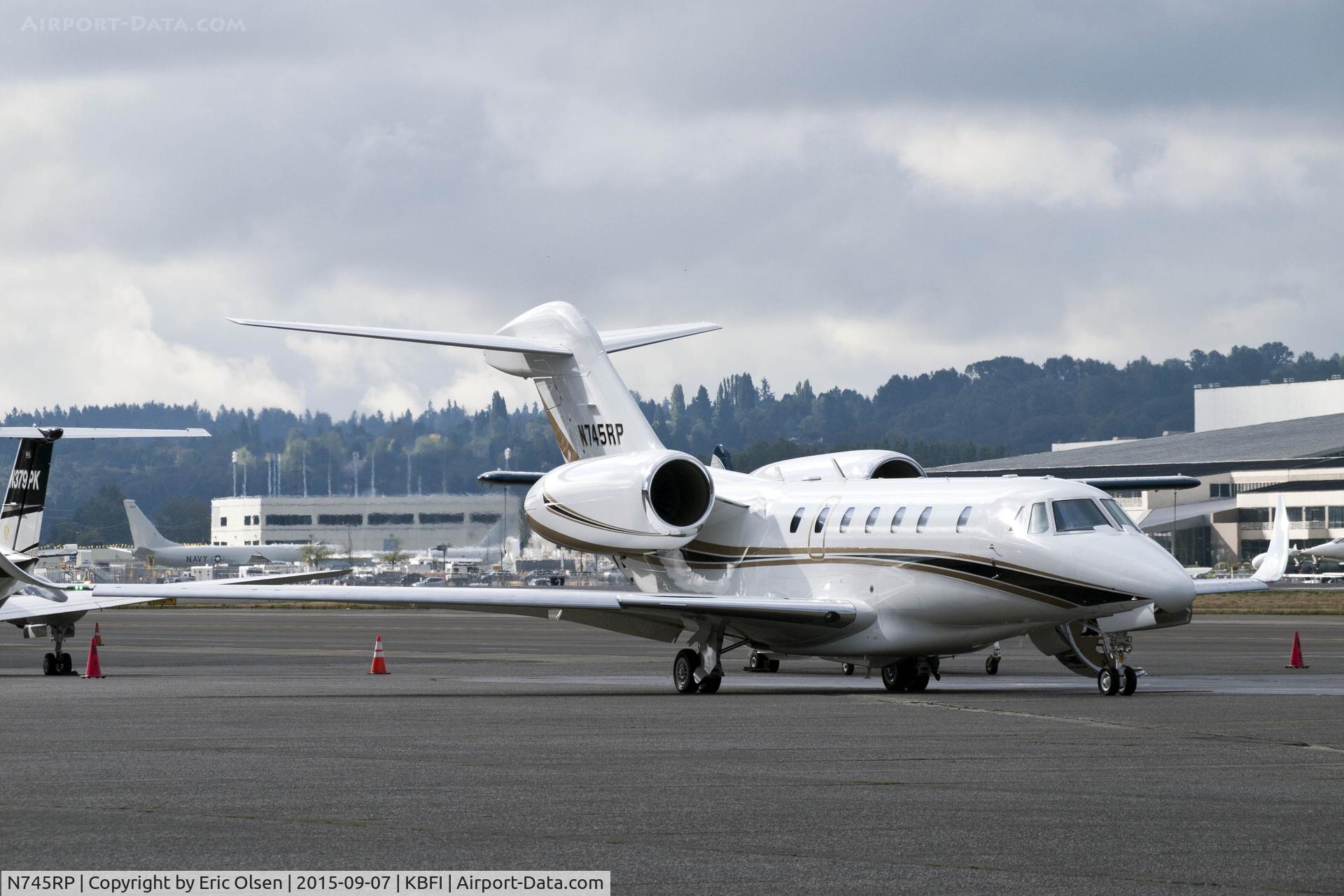 N745RP, 2015 Cessna 750 Citation X C/N 750-0517, Cessna 750 at Boeing Field.