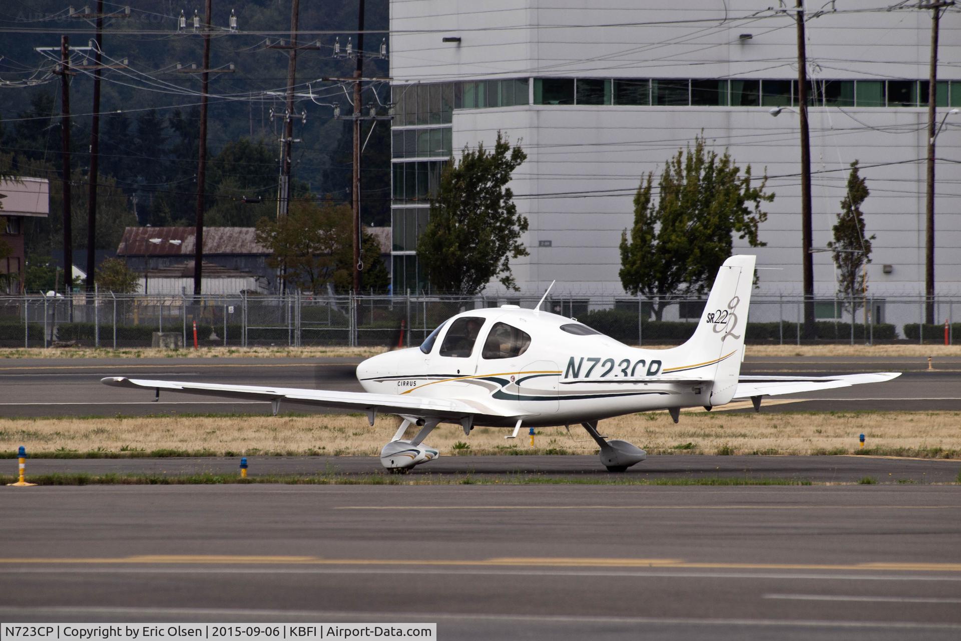 N723CP, 2004 Cirrus SR22 G2 C/N 1216, Cirrus SR22 at Boeing Field.