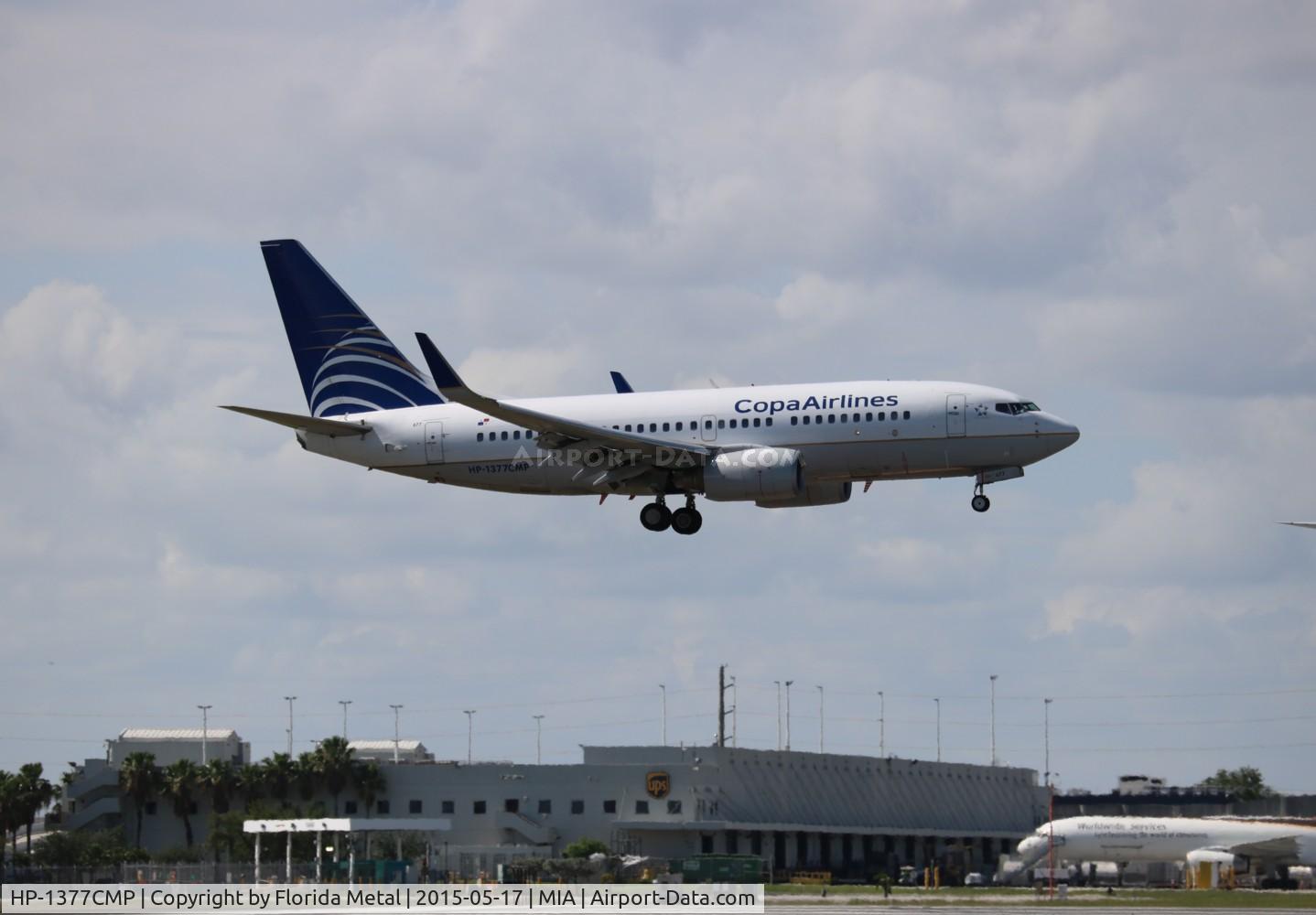 HP-1377CMP, 2002 Boeing 737-7V3 C/N 30462, Copa Airlines