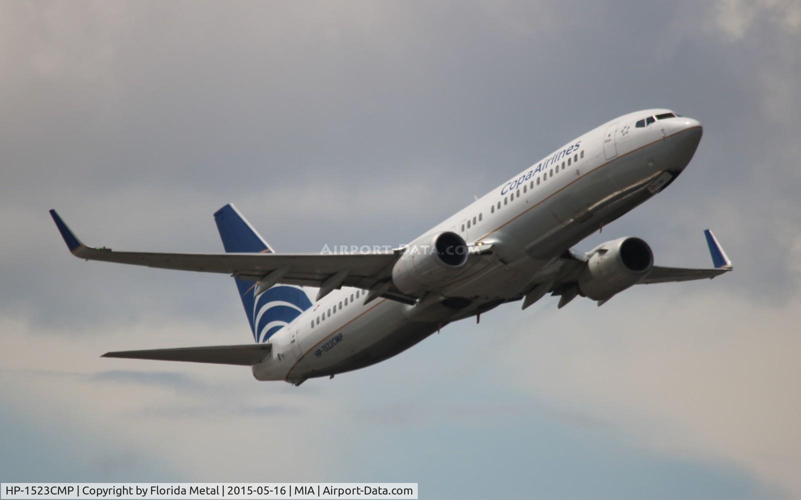 HP-1523CMP, 2008 Boeing 737-8Q8 C/N 35274, Copa Airlines