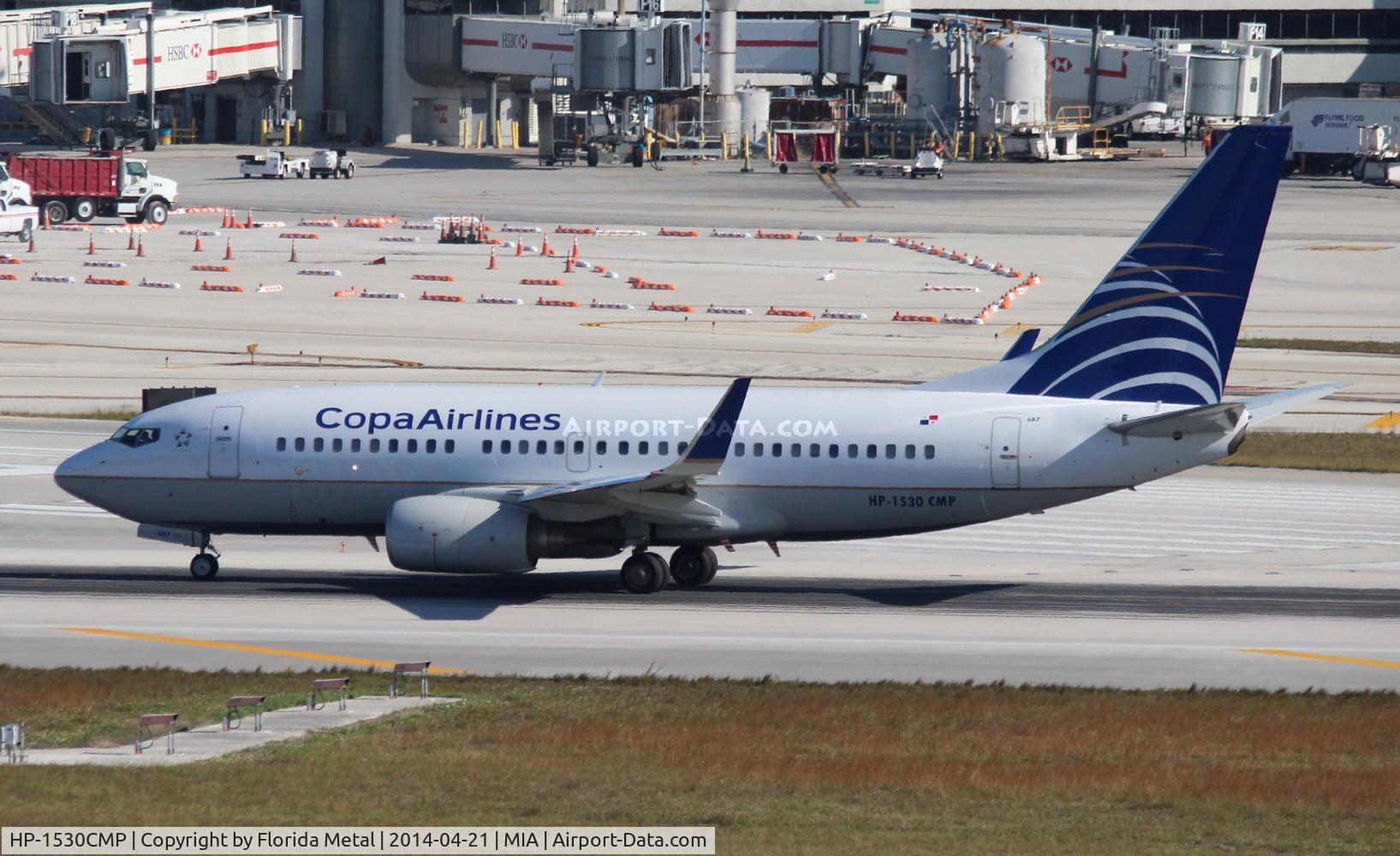 HP-1530CMP, 2006 Boeing 737-7V3 C/N 34535/1962, Copa Airlines