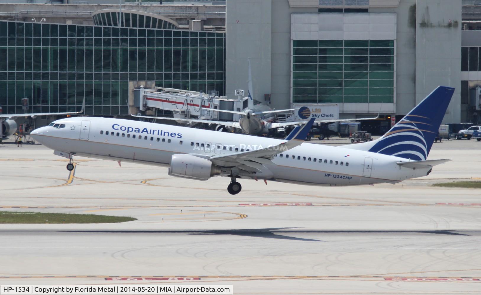 HP-1534, 2001 Boeing 737-86N C/N 28645, Copa Airlines