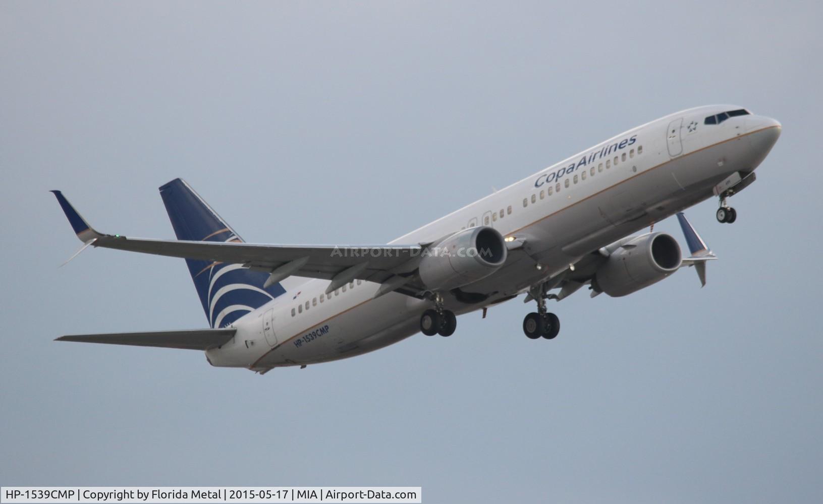 HP-1539CMP, 2010 Boeing 737-8V3 C/N 29667, Copa Airlines