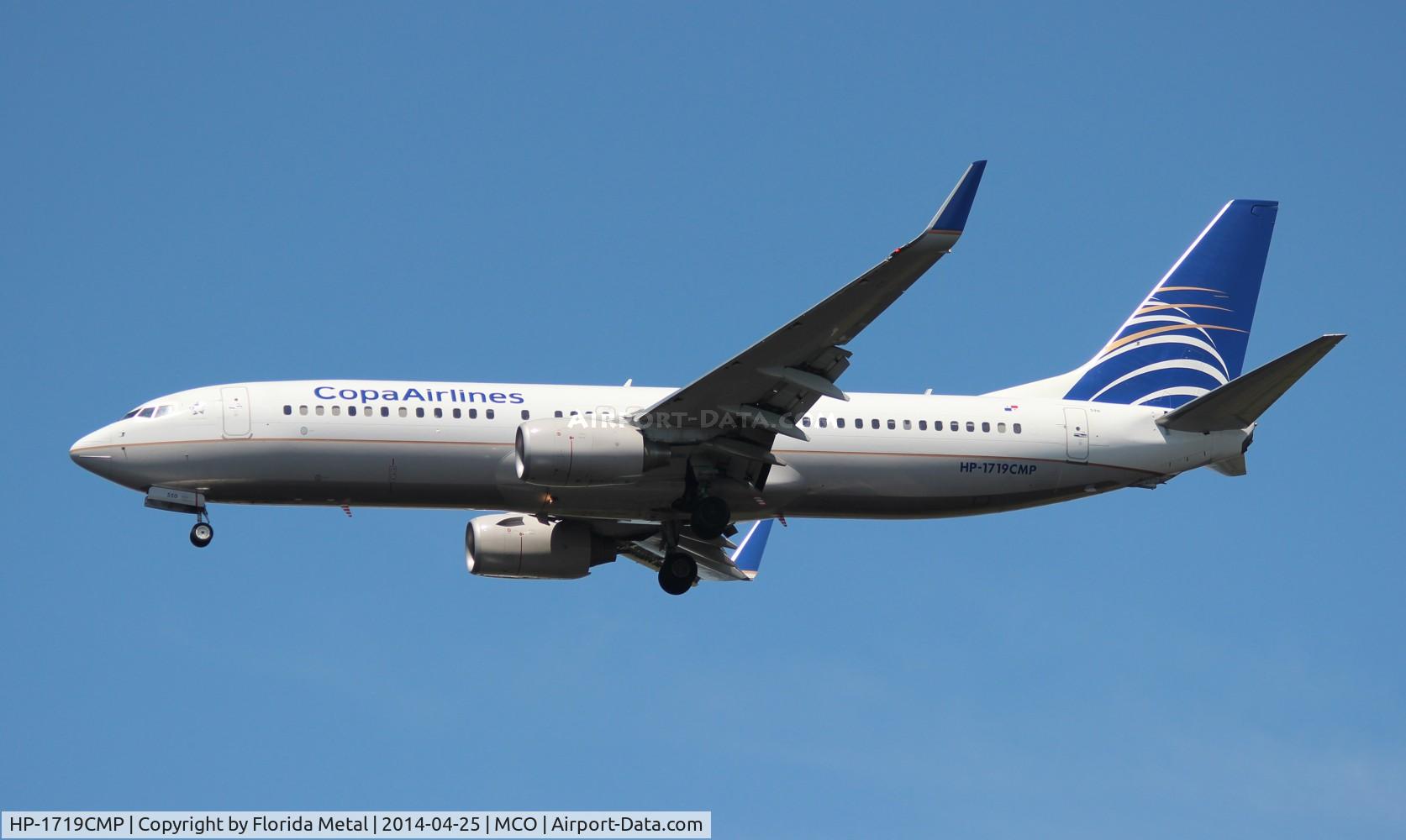 HP-1719CMP, 2011 Boeing 737-8V3 C/N 37957, Copa Airlines