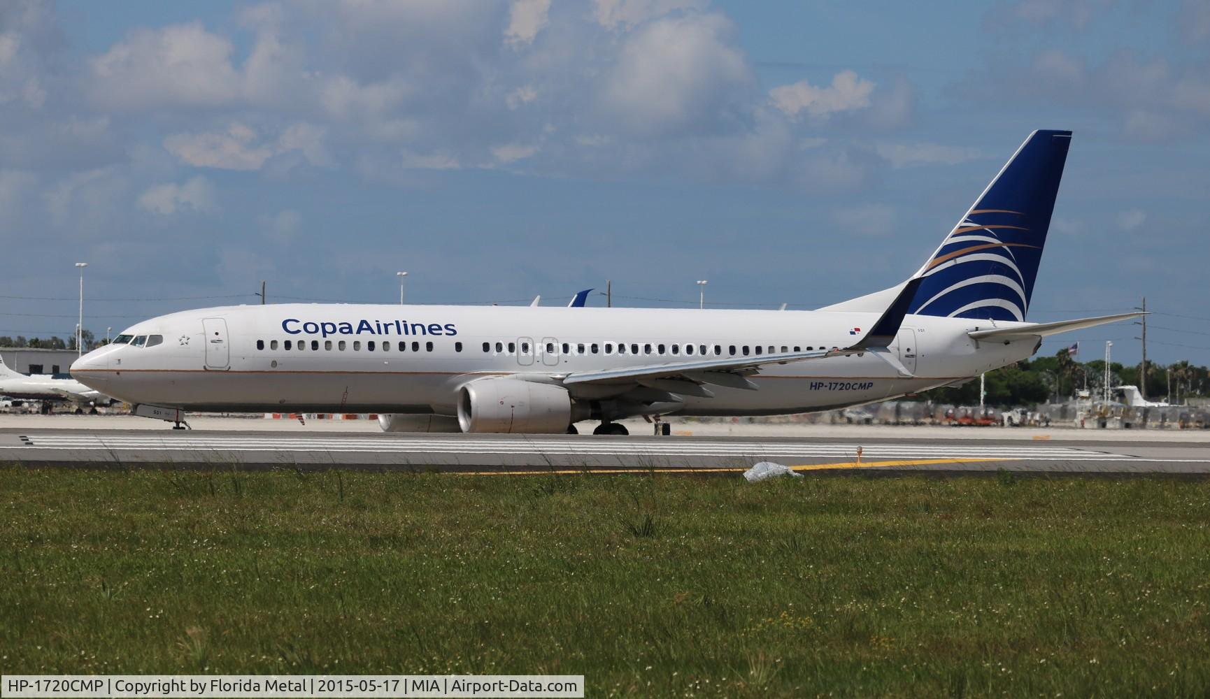 HP-1720CMP, 2011 Boeing 737-8V3 C/N 37958, Copa Airlines
