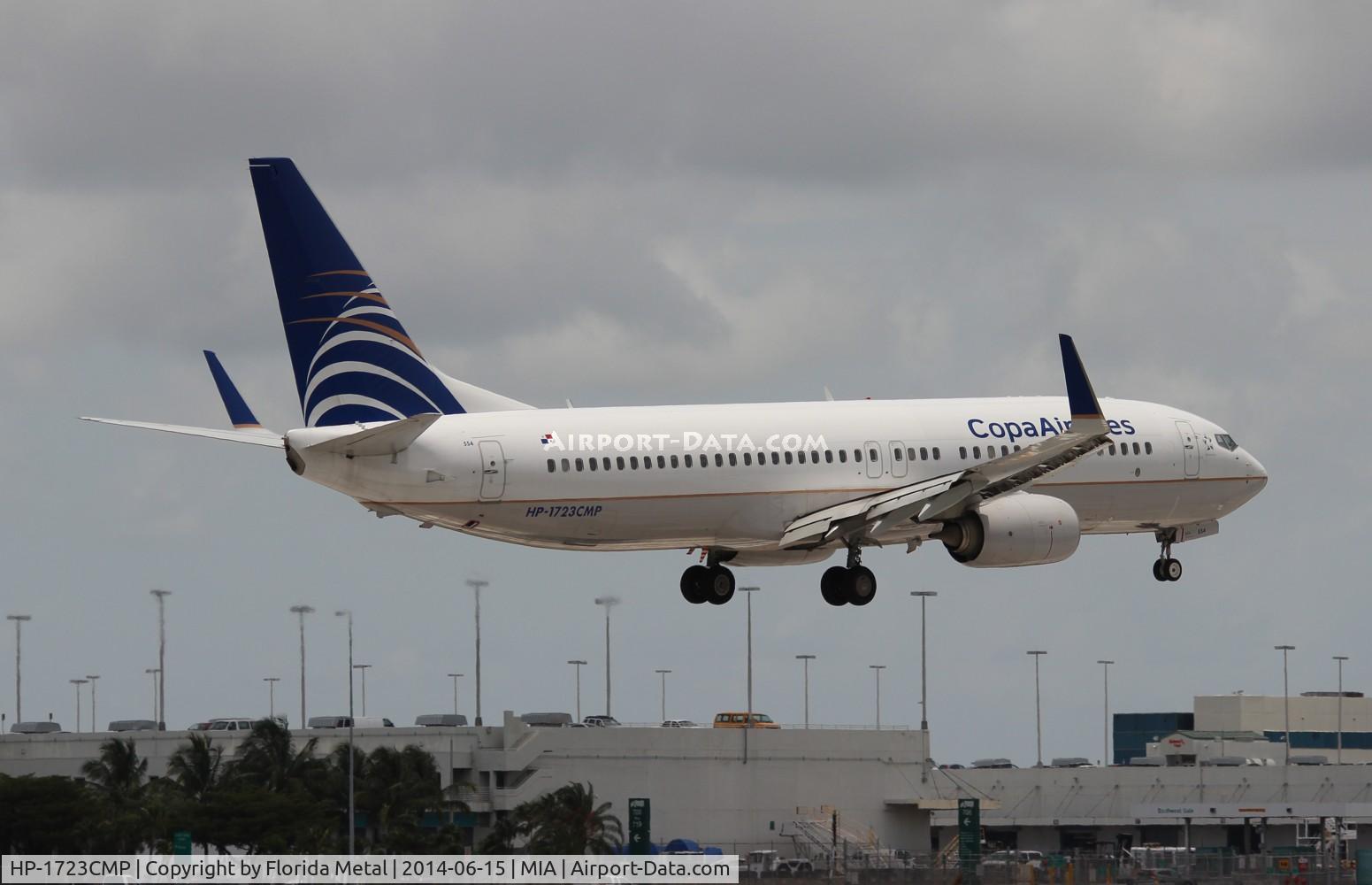 HP-1723CMP, 2011 Boeing 737-8V3 C/N 37959, Copa Airlines