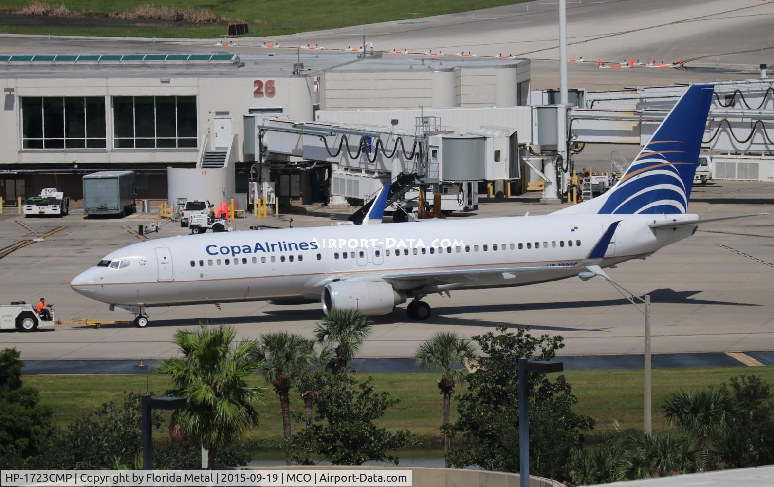 HP-1723CMP, 2011 Boeing 737-8V3 C/N 37959, Copa Airlines