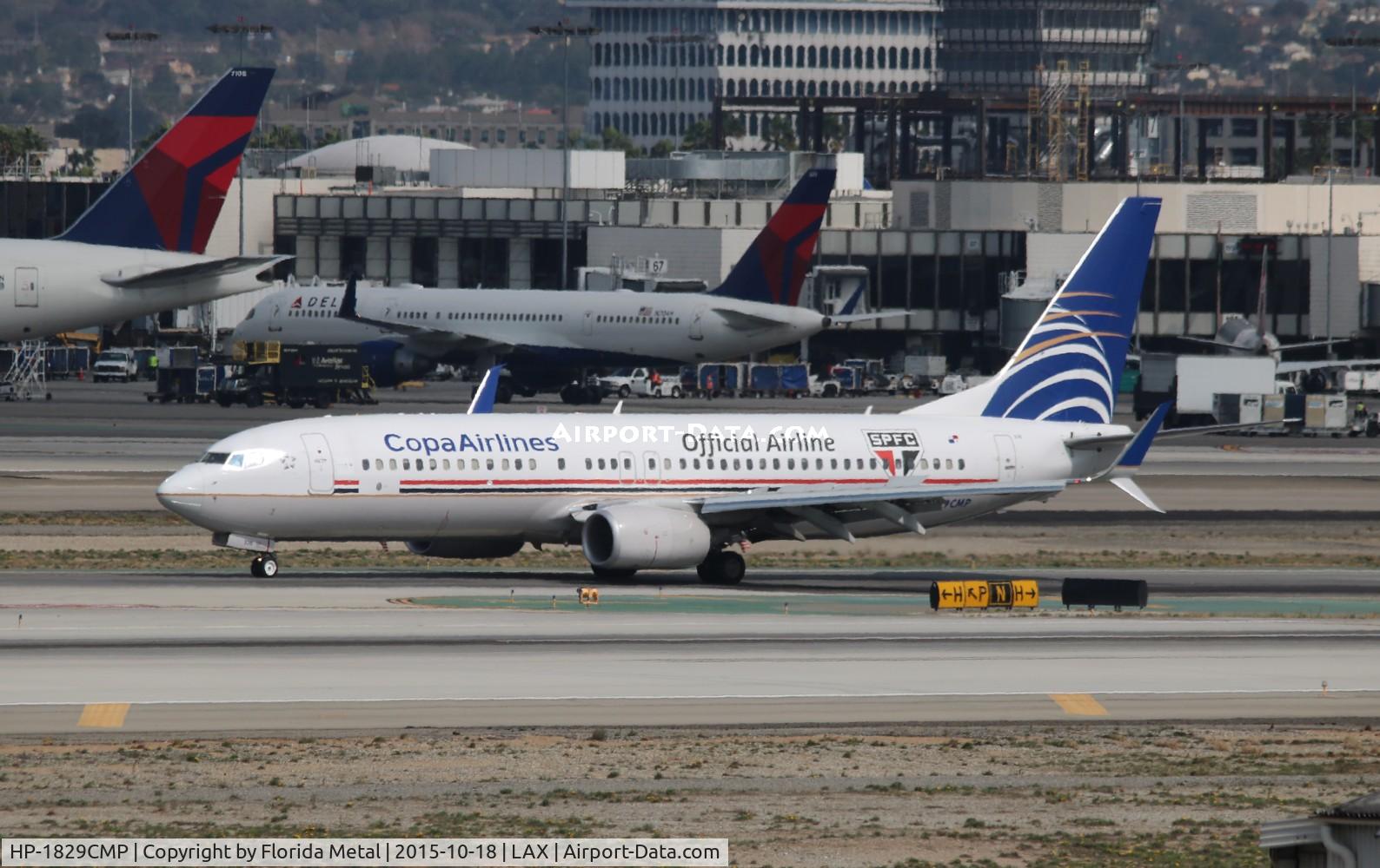 HP-1829CMP, 2013 Boeing 737-8V3 C/N 38882, Copa Airlines