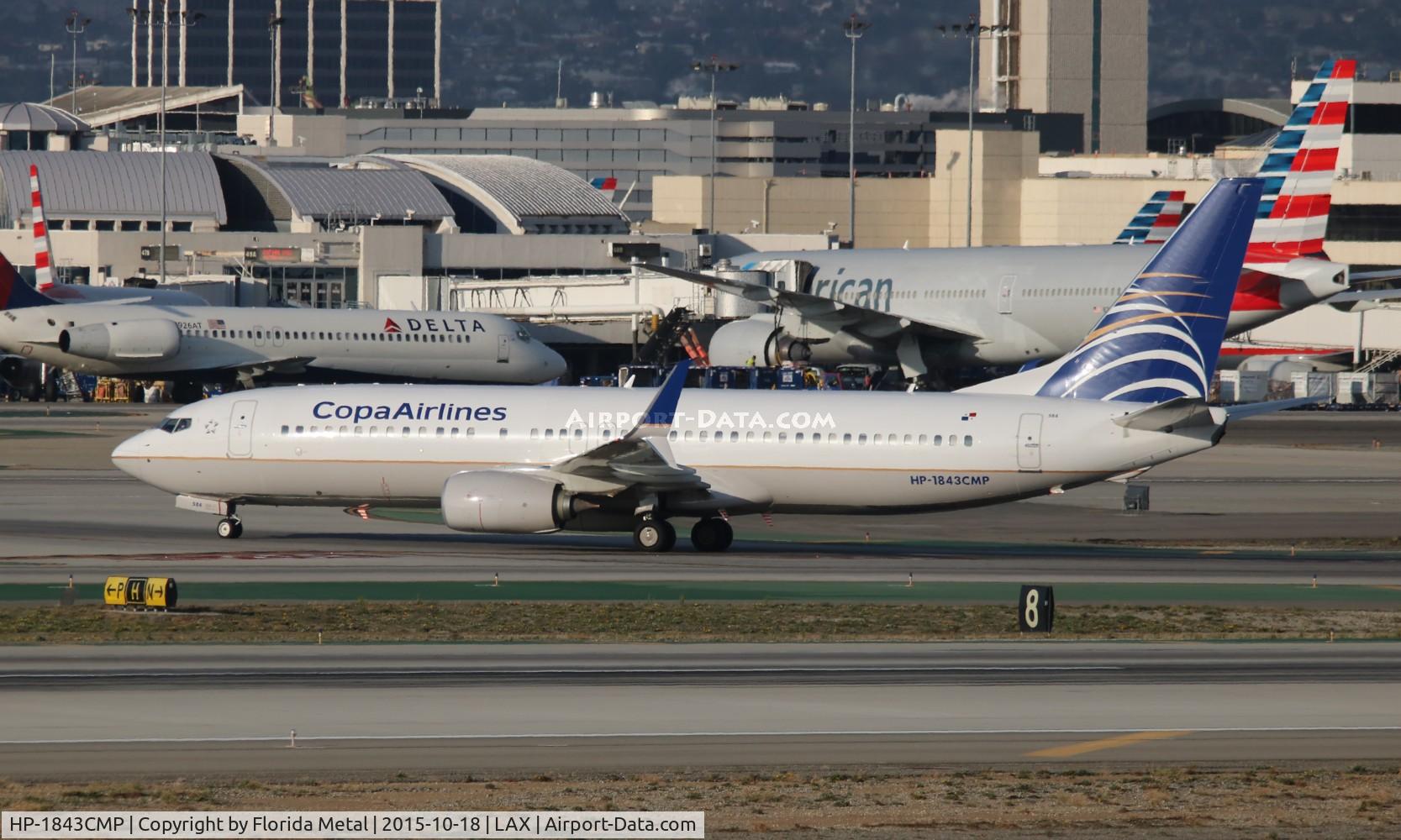 HP-1843CMP, 2014 Boeing 737-8V3 C/N 40785, Copa Airlines