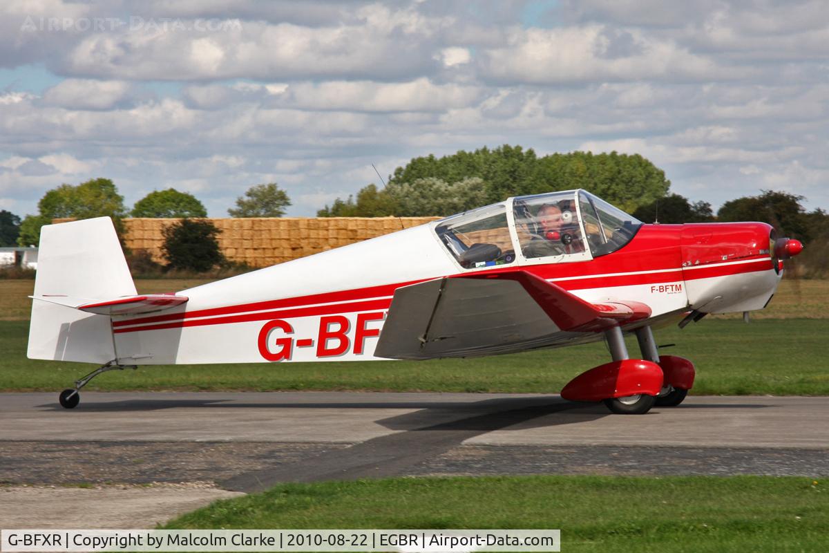 G-BFXR, 1954 Jodel D-112 C/N 247, Jodel D-112 at The Real Aeroplane Club's 'Summer Madness All Comers Fly-In', Breighton Airfield, August 2010.