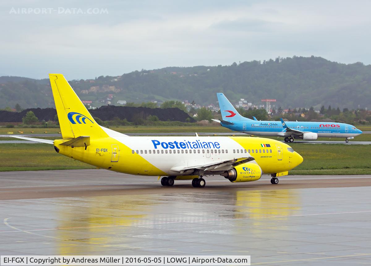 EI-FGX, 1998 Boeing 737-3Q8 C/N 28054, Departure to Rome.