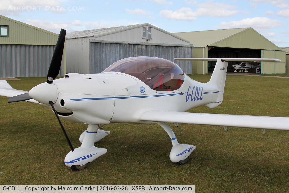 G-CDLL, 2005 Dyn'Aero MCR-01 ULC Banbi C/N PFA 301B-14348, Dyn'Aero MCR-01 ULC at Fishburn Airfield, March 2016.