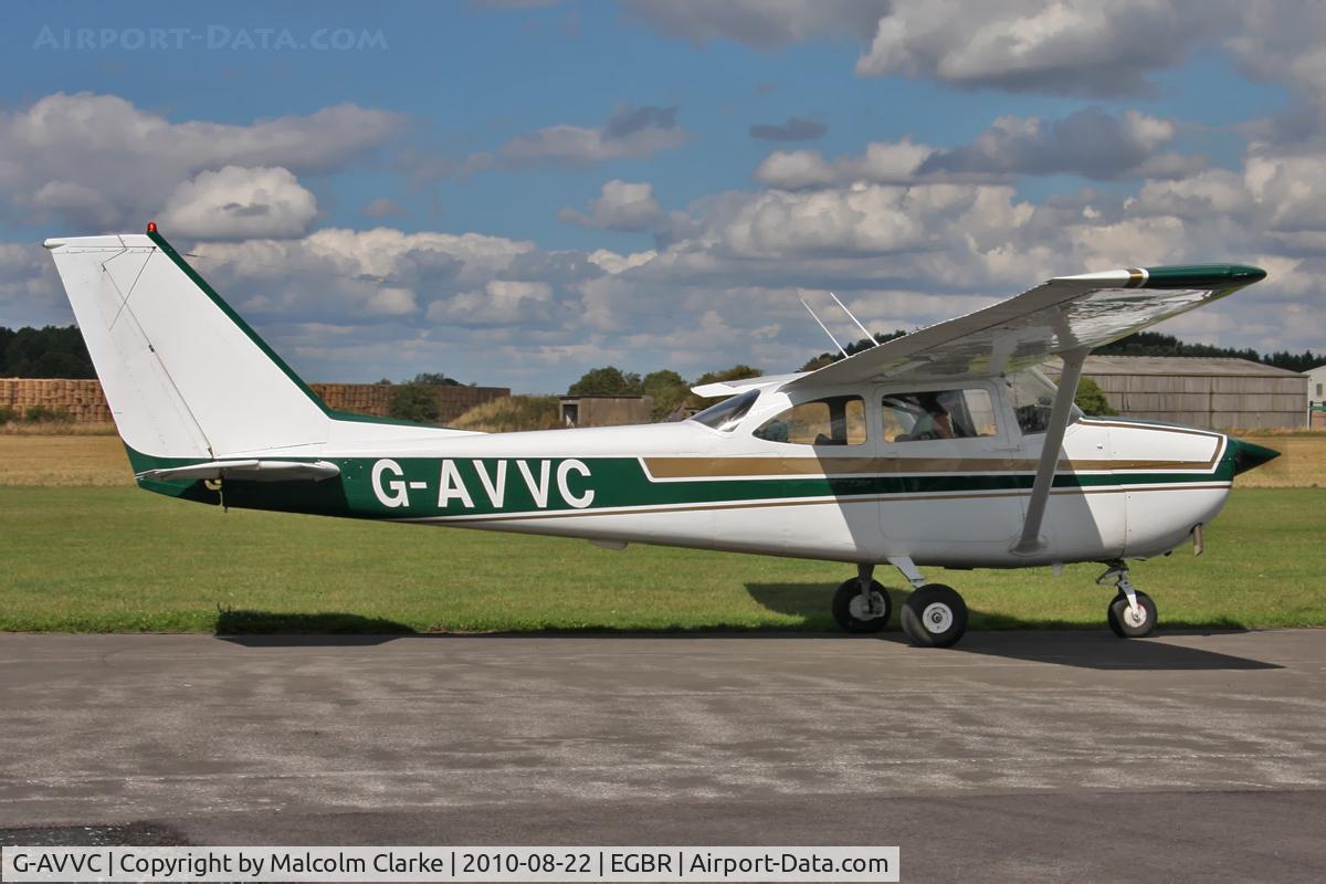 G-AVVC, 1967 Reims F172H Skyhawk C/N 0443, Reims F172H at Breighton Airfield's Summer Madness All Comers Fly-In in August 2010.