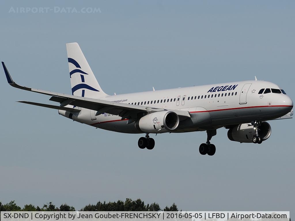 SX-DND, 2016 Airbus A320-232 C/N 6989, A3634 from Athenes landing 05.