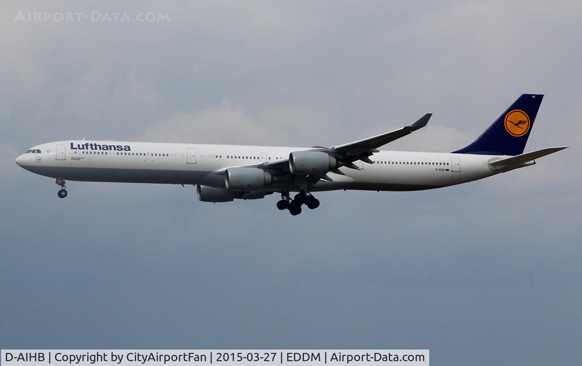 D-AIHB, 2003 Airbus A340-642 C/N 517, Lufthansa (DLH/LH)