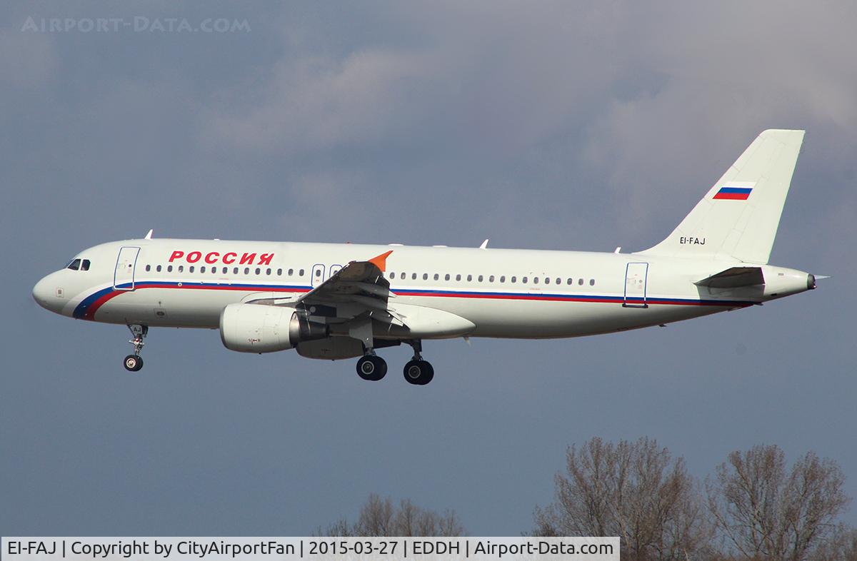 EI-FAJ, 2007 Airbus A320-214 C/N 3044, Rossiya (SDM/FV)