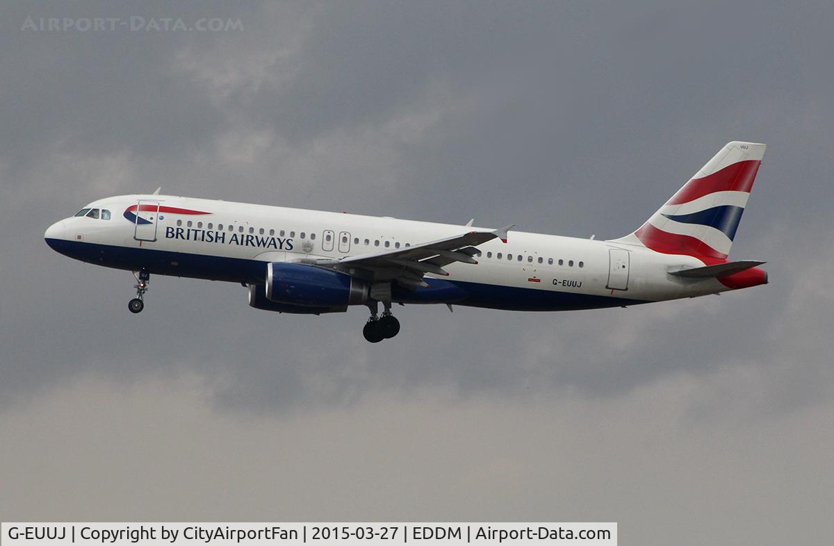 G-EUUJ, 2002 Airbus A320-232 C/N 1883, British Airways (BAW/BA)
