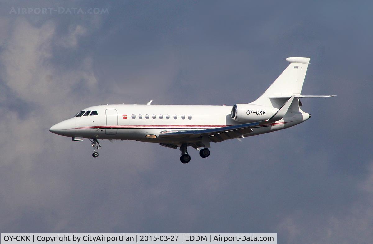 OY-CKK, 2014 Dassault Falcon 2000LX C/N 281, Private / Business Jet