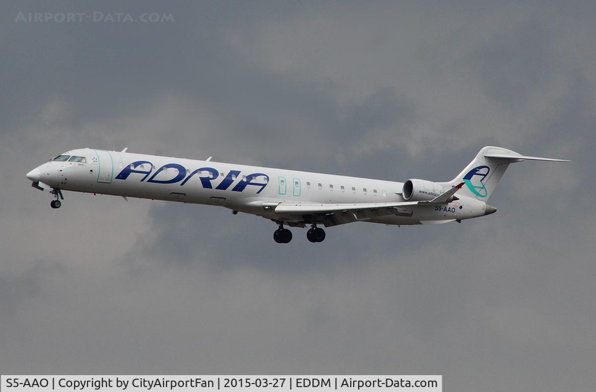S5-AAO, 2008 Bombardier CRJ-900 NG (CL-600-2D24) C/N 15215, Adria Airways (ADR/JP)