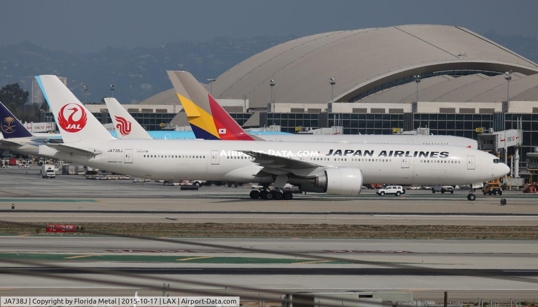 JA738J, 2008 Boeing 777-346/ER C/N 32436, Japan Airlines