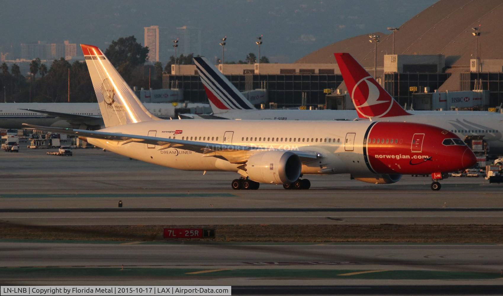 LN-LNB, 2013 Boeing 787-8 Dreamliner Dreamliner C/N 35305, Norwegian