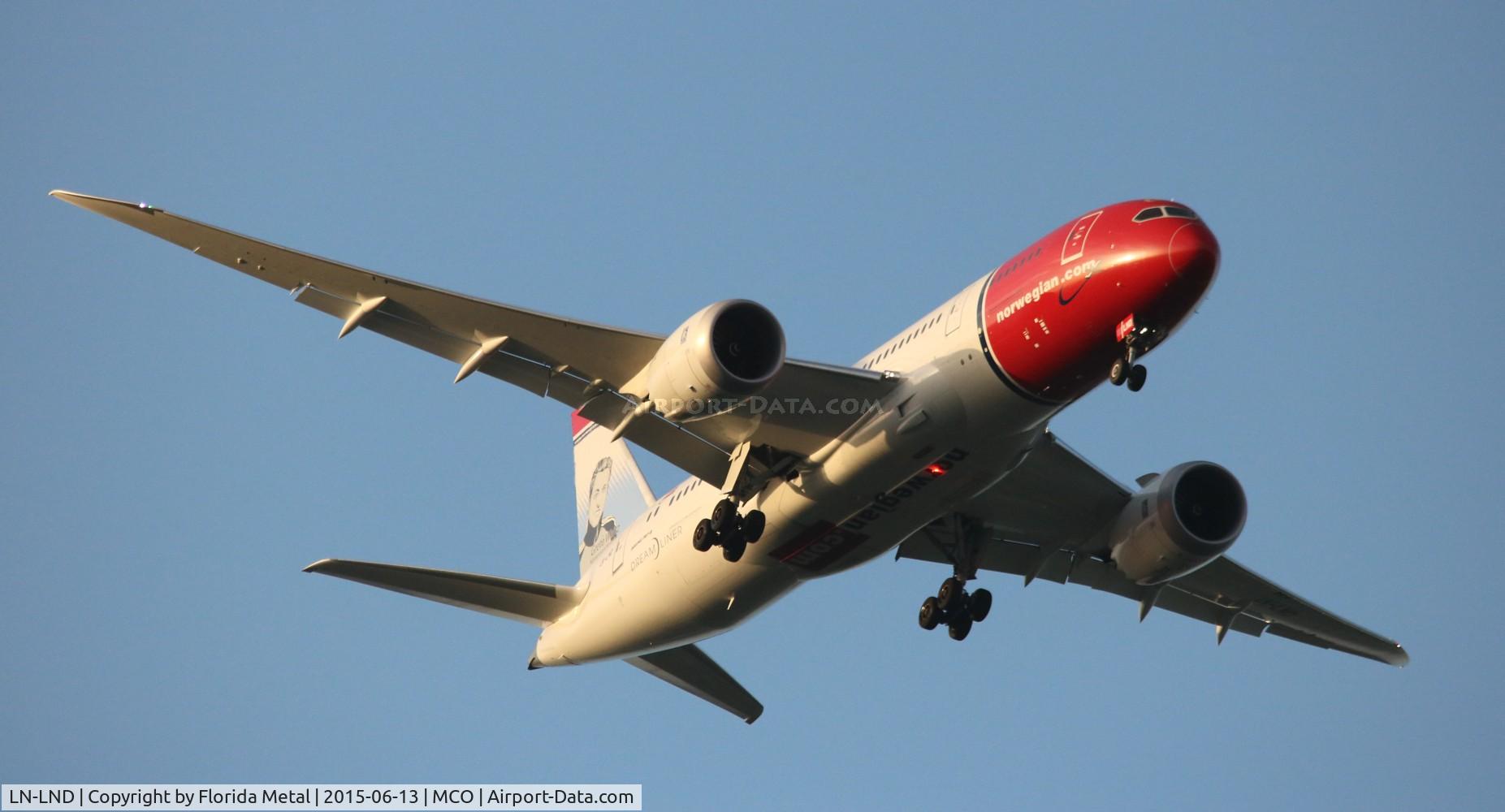 LN-LND, 2014 Boeing 787-8 Dreamliner Dreamliner C/N 35310, Norwegian