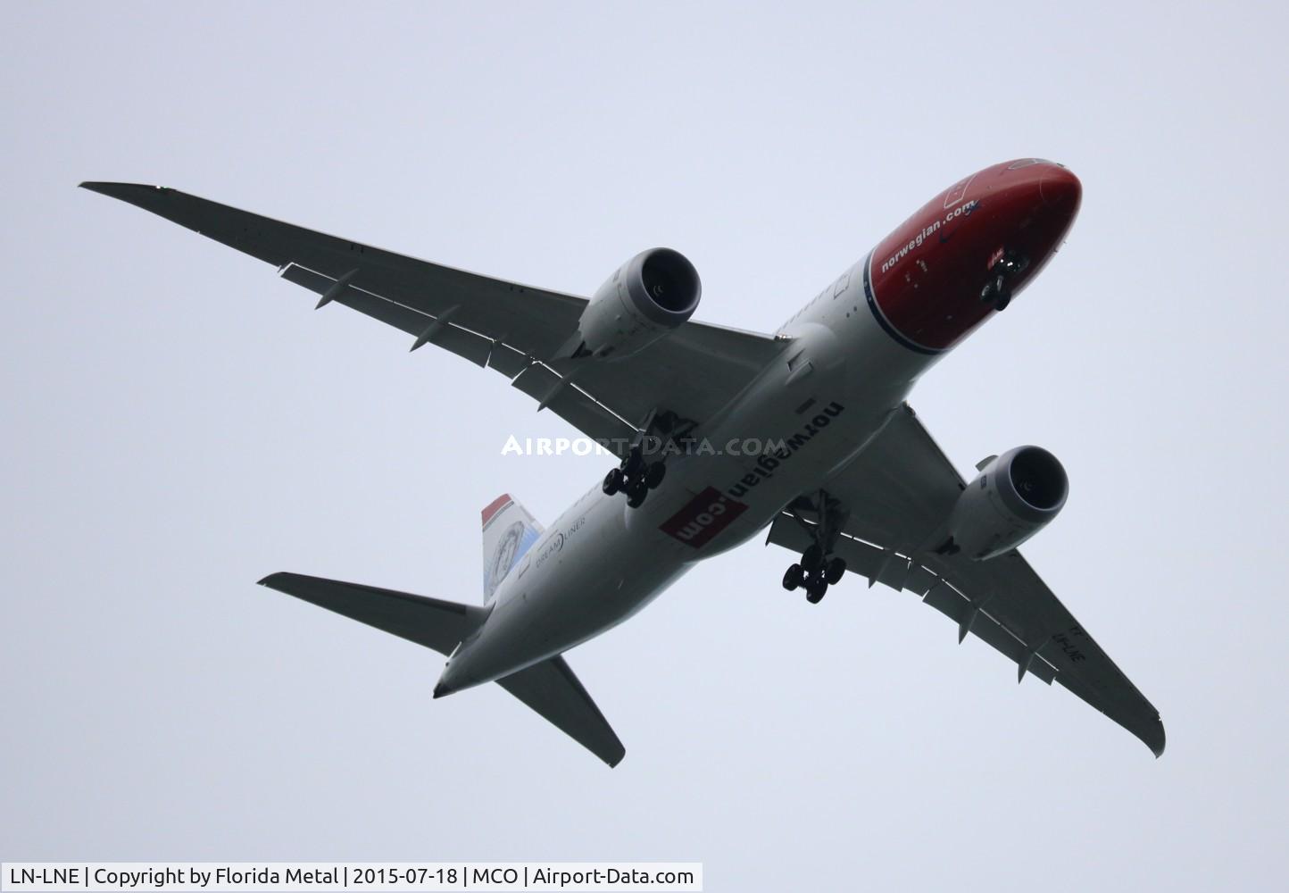 LN-LNE, 2014 Boeing 787-8 Dreamliner C/N 34796, Norwegian