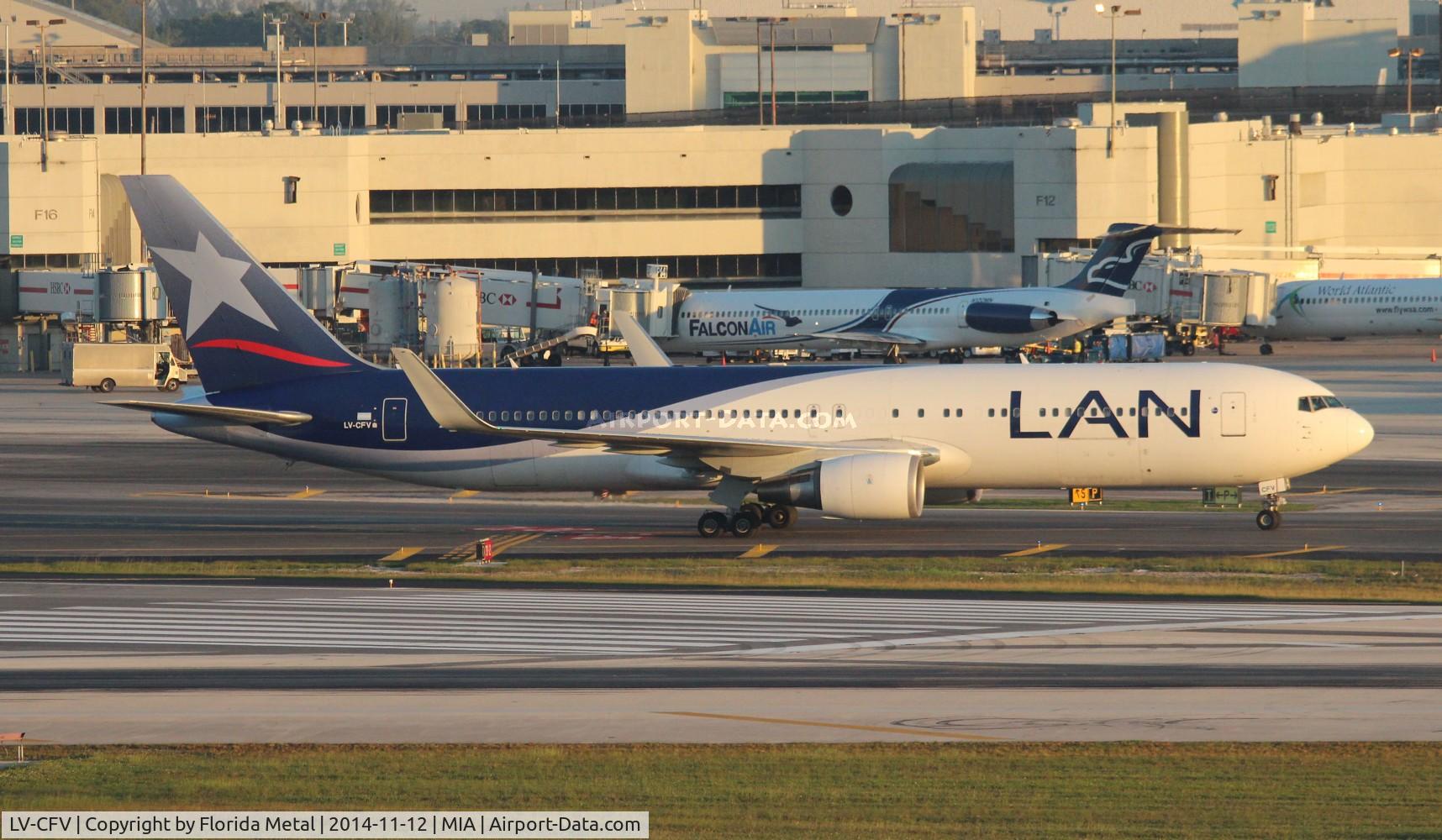 LV-CFV, 2006 Boeing 767-316/ER C/N 34629, LAN Argentina
