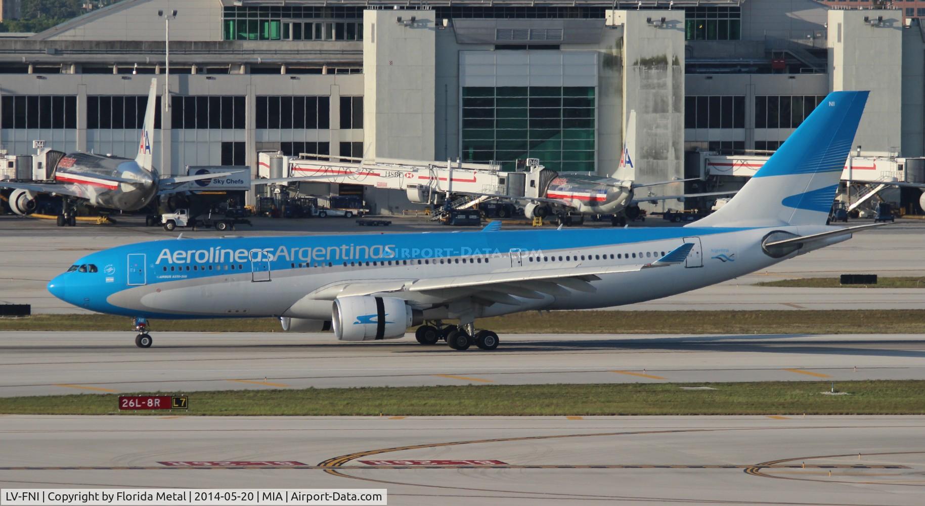 LV-FNI, 1999 Airbus A330-223 C/N 290, Aerolineas Argentinas