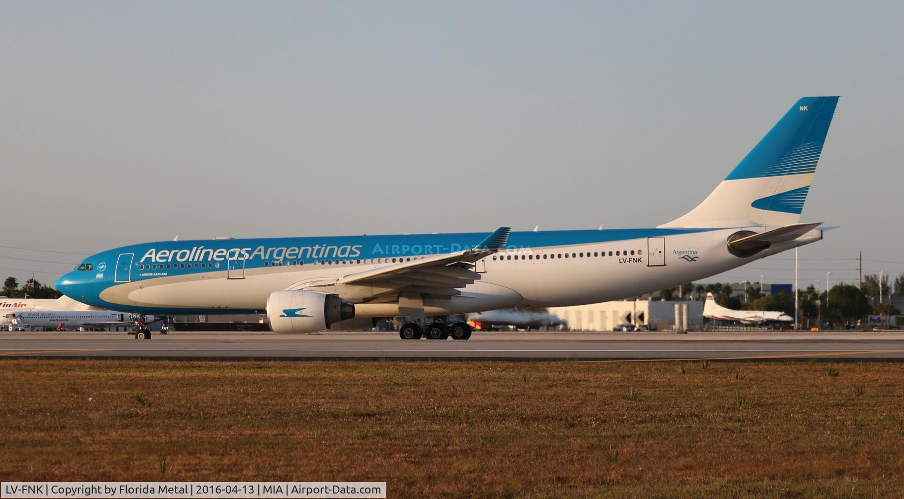 LV-FNK, 2000 Airbus A330-223 C/N 358, Aerolineas Argentinas
