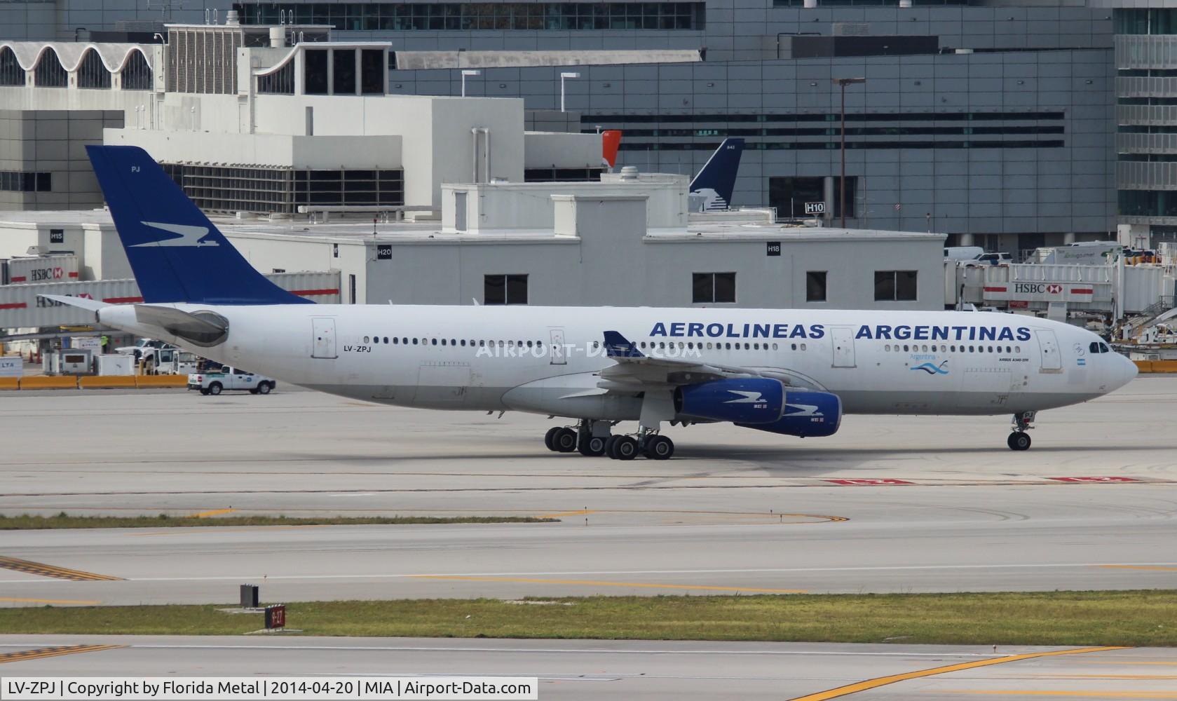 LV-ZPJ, 1994 Airbus A340-211 C/N 074, Aerolineas Argentinas