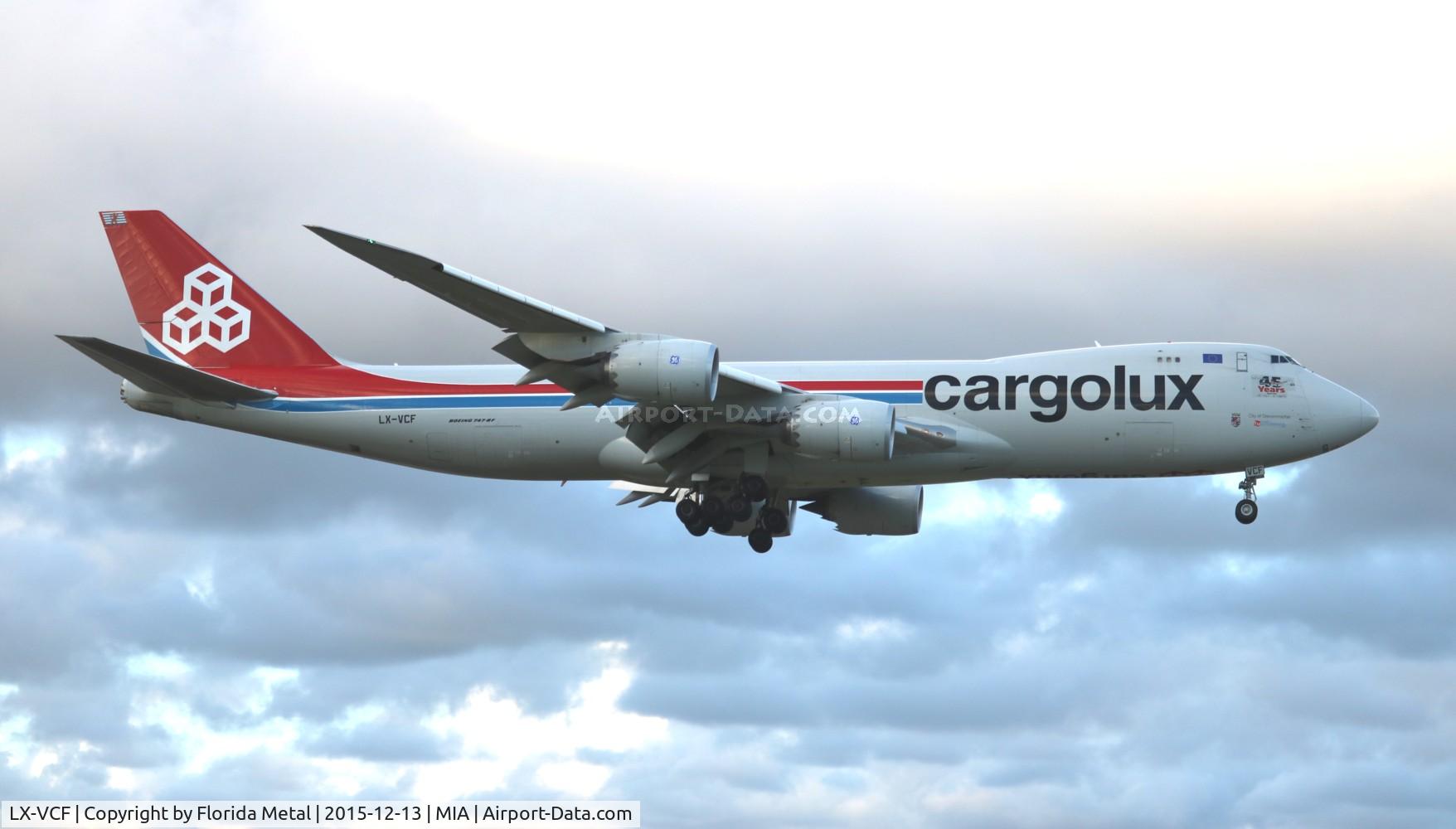 LX-VCF, 2012 Boeing 747-8R7F C/N 35811, Cargolux