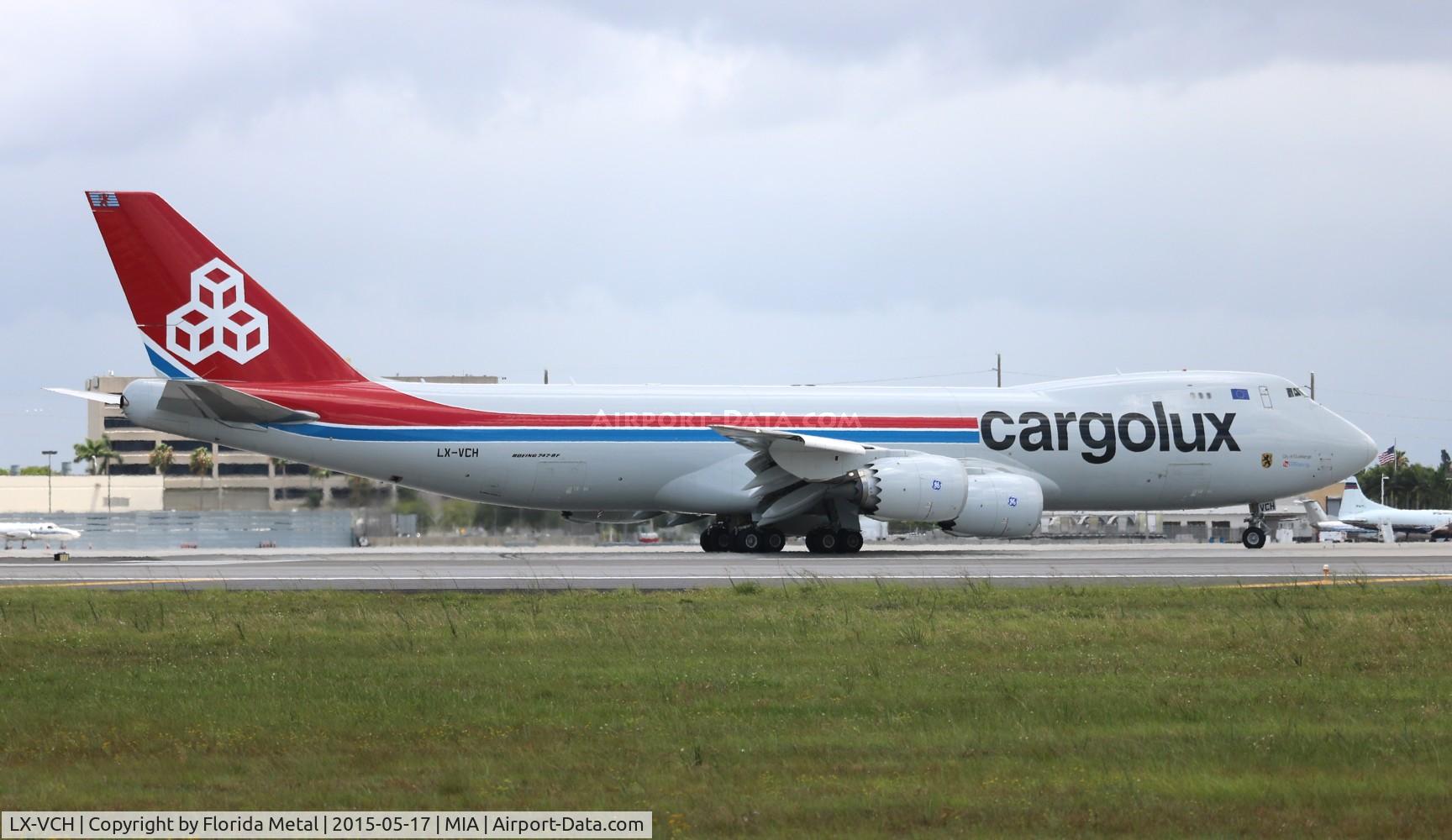 LX-VCH, 2013 Boeing 747-8R7F C/N 35821, Cargolux