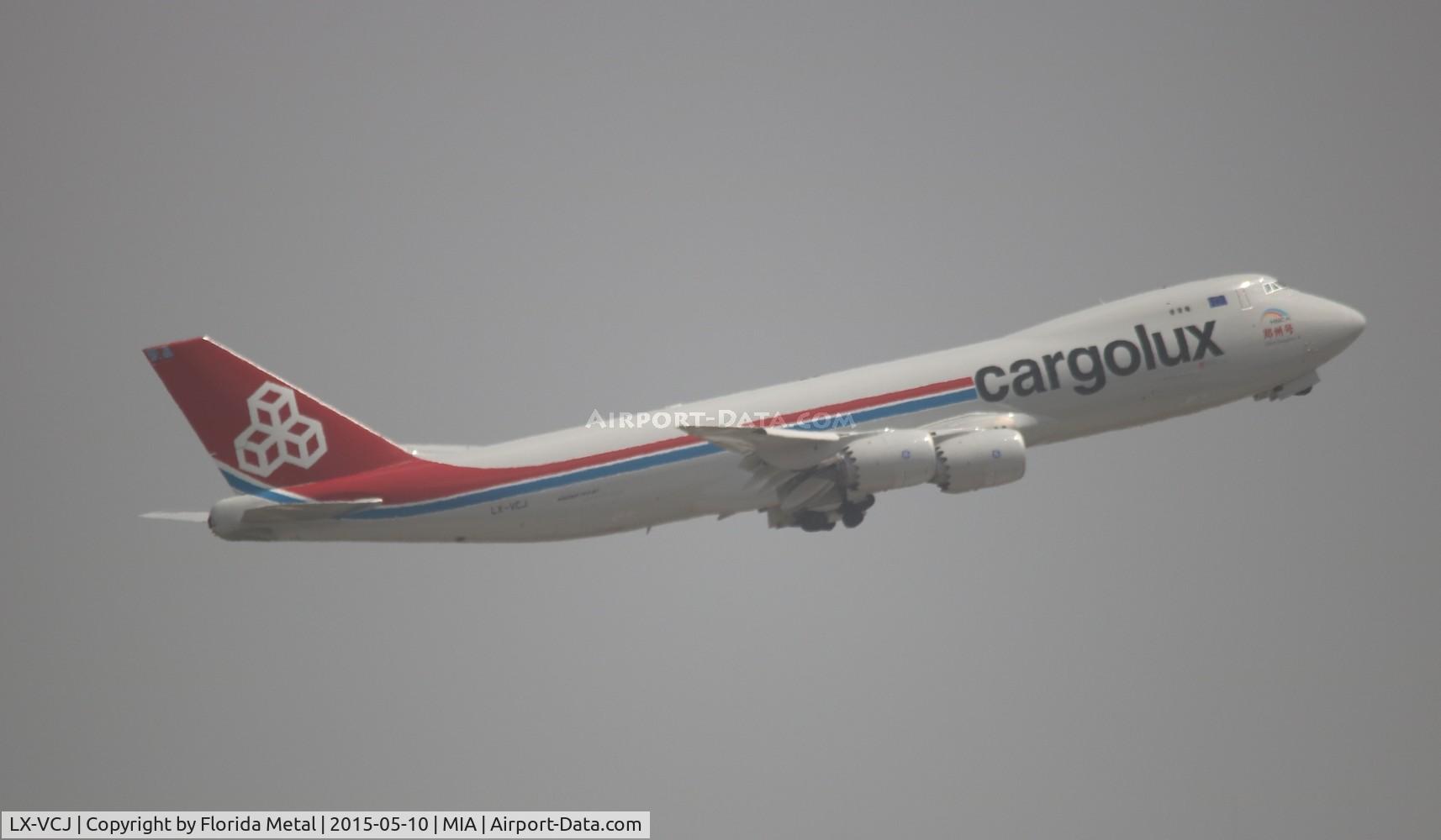 LX-VCJ, 2014 Boeing 747-8R7F C/N 38077, Cargolux