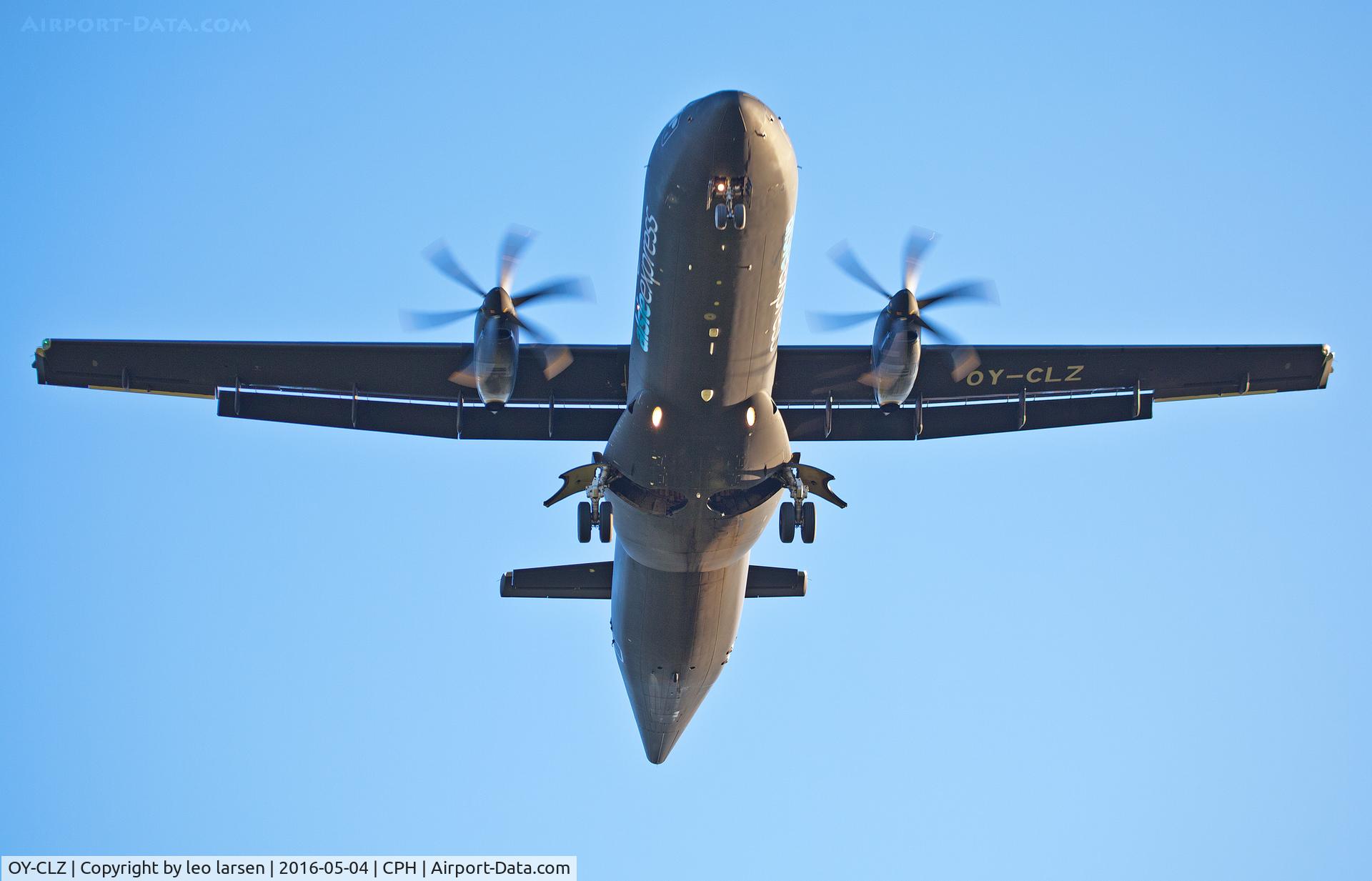 OY-CLZ, 2008 ATR 72-212A C/N 818, Copenhagen 4.5.16