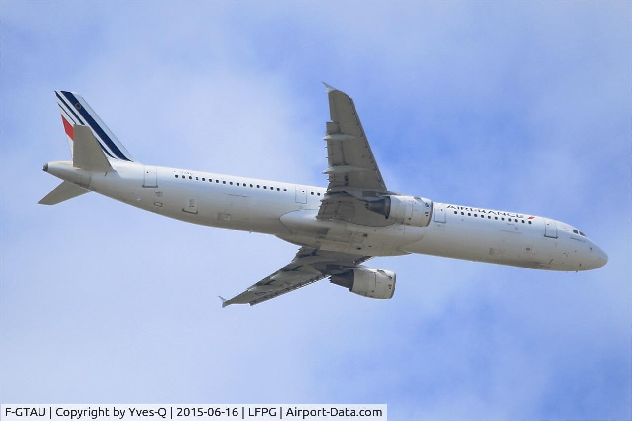 F-GTAU, 2009 Airbus A321-212 C/N 3814, Airbus A321-212, long approach rwy 08R, Roissy Charles De Gaulle Airport (LFPG-CDG)
