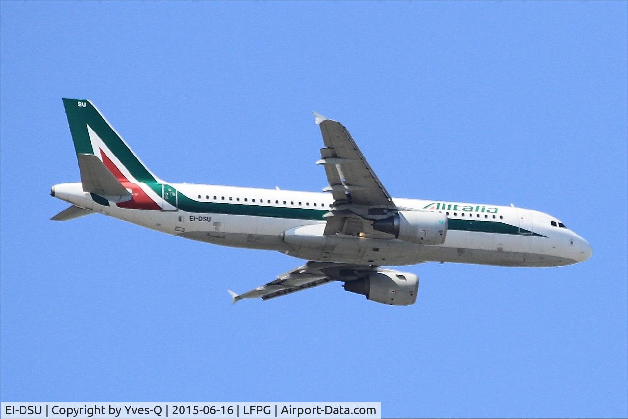 EI-DSU, 2008 Airbus A320-216 C/N 3563, Airbus A320-216, long approach rwy 08R, Roissy Charles De Gaulle Airport (LFPG-CDG)