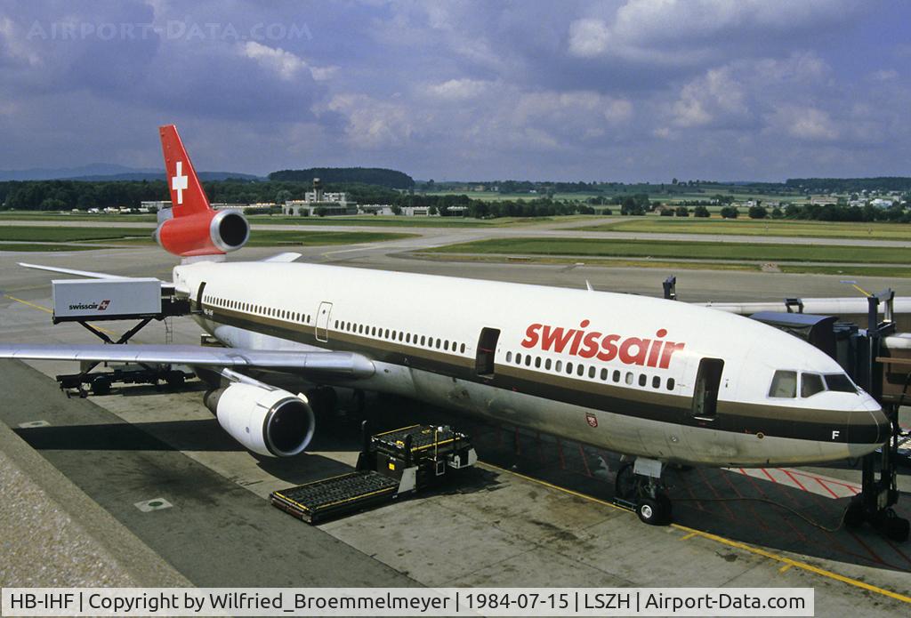 HB-IHF, 1975 McDonnell Douglas DC-10-30 C/N 46580, Swissair